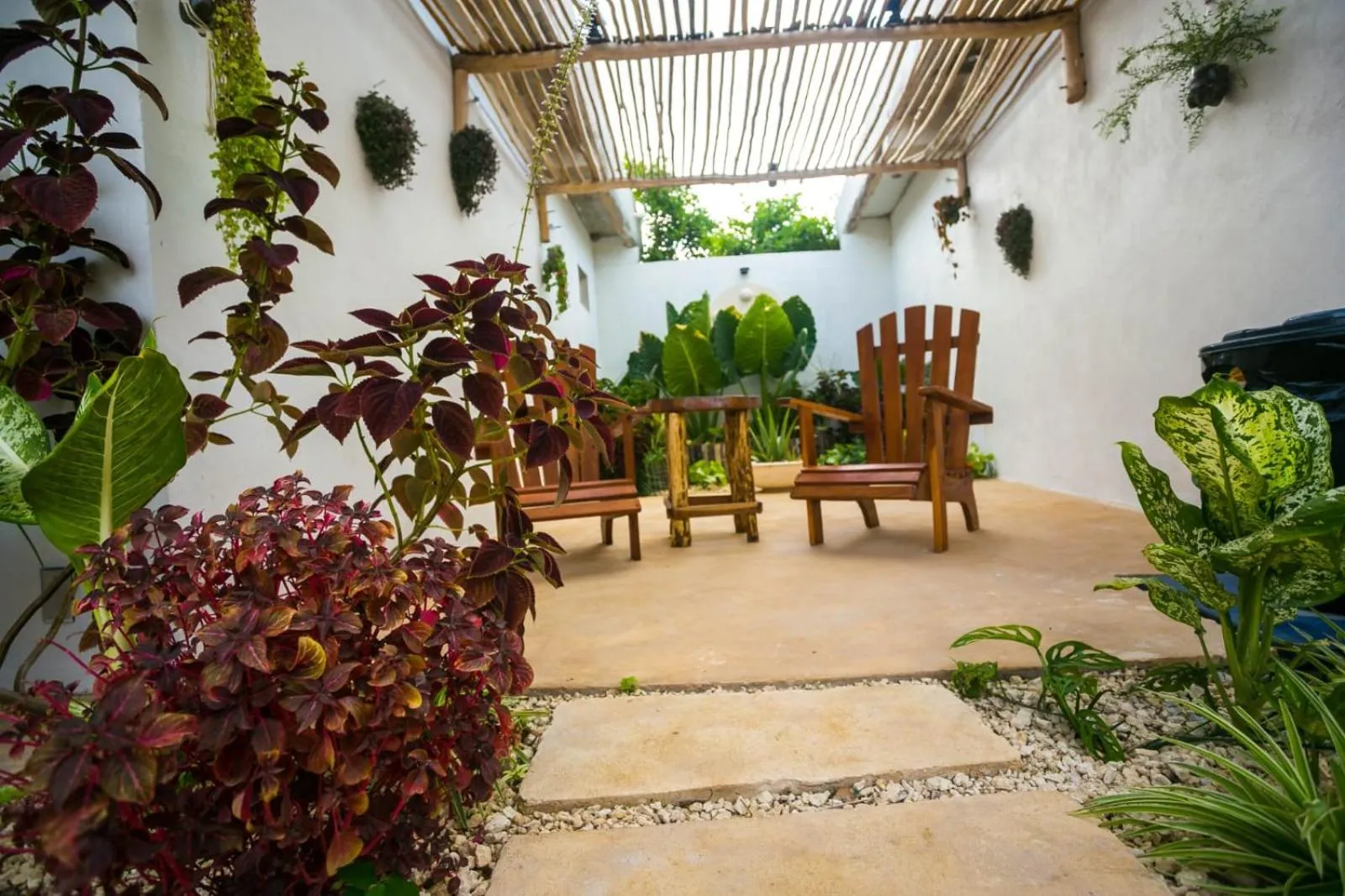 Garden in Villas Ixchel