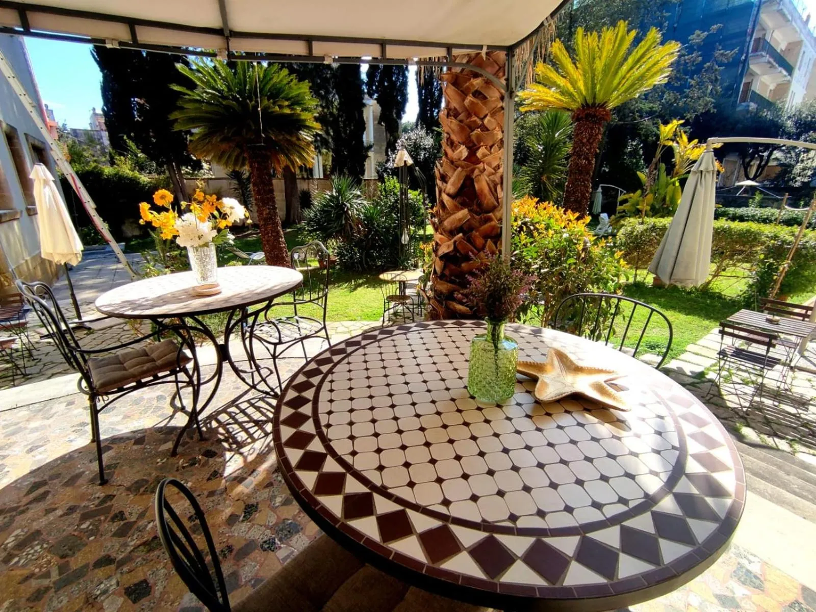 Balcony/Terrace in Aedes B&B Il Giardino dei Sogni