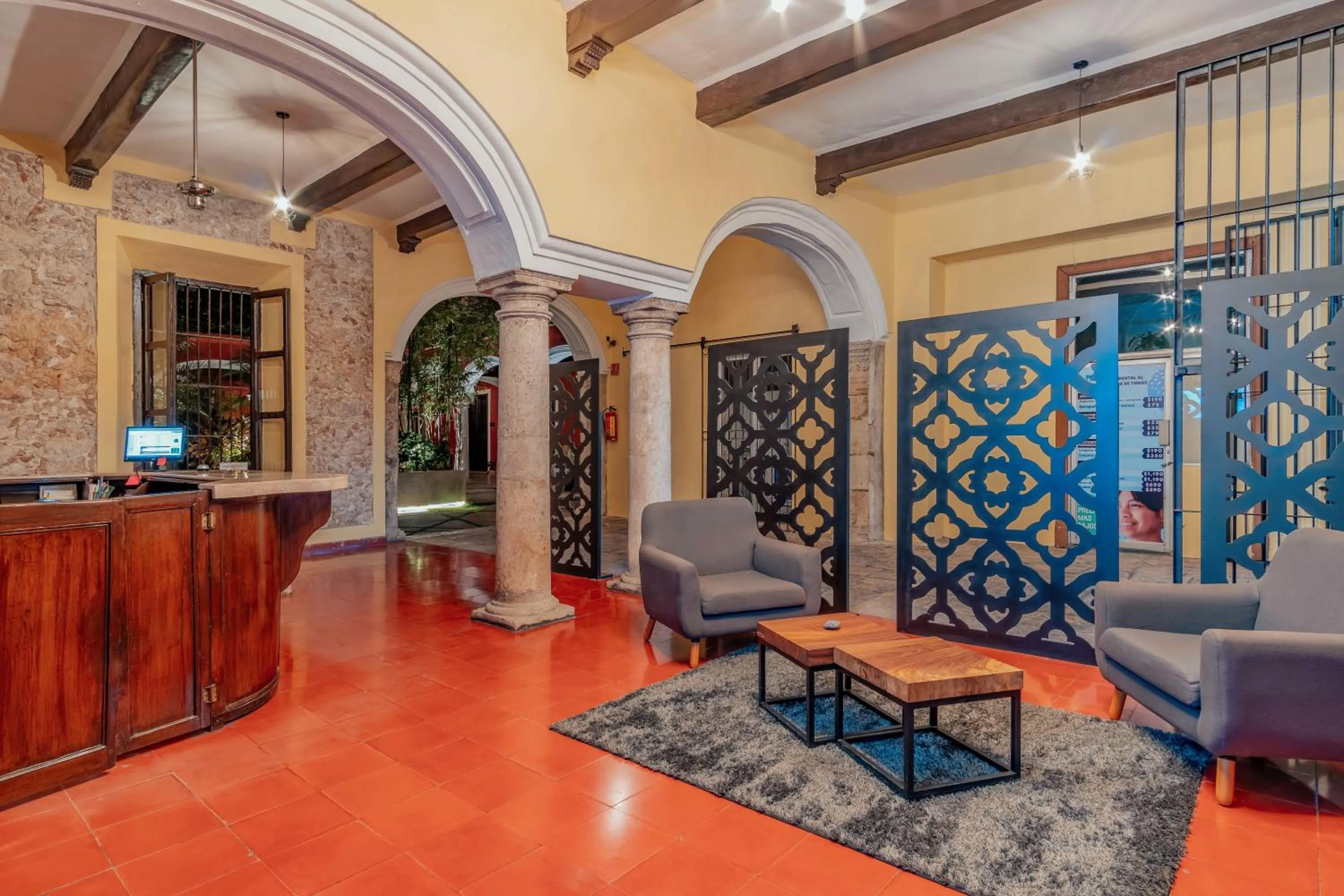 Lobby or reception in Hotel HO Merida