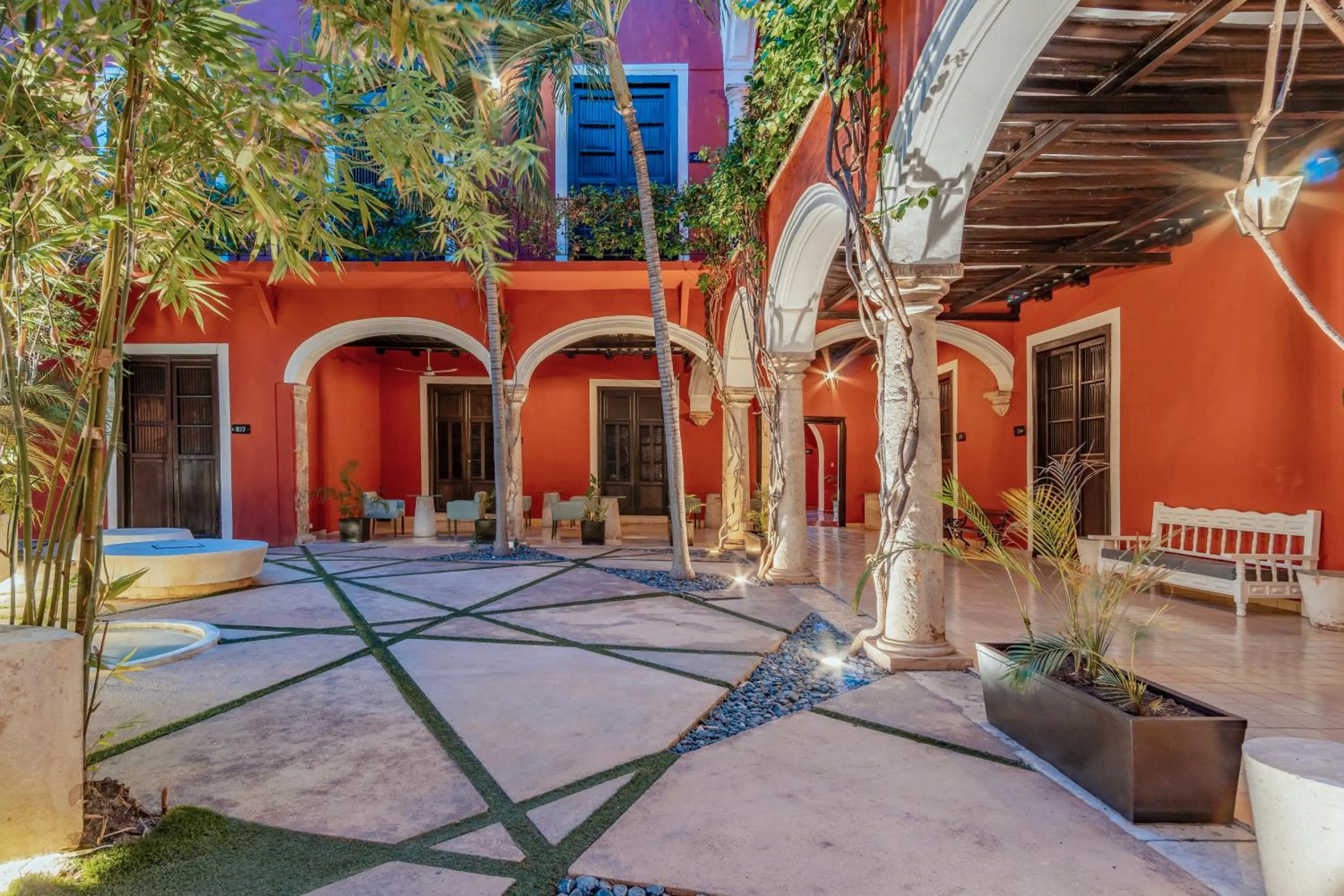 Patio in Hotel HO Merida