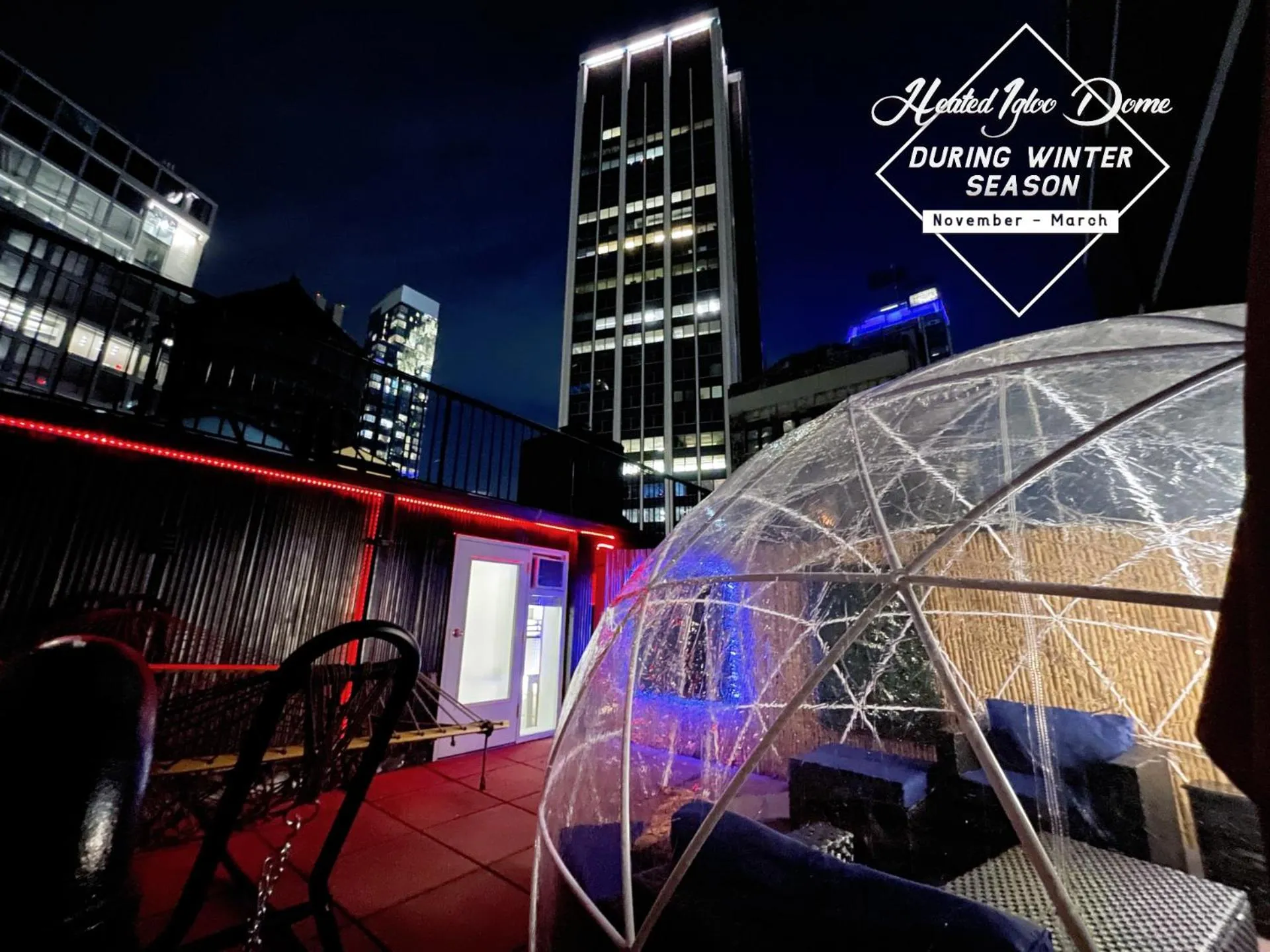 Hotel and the City, Rooftop City View