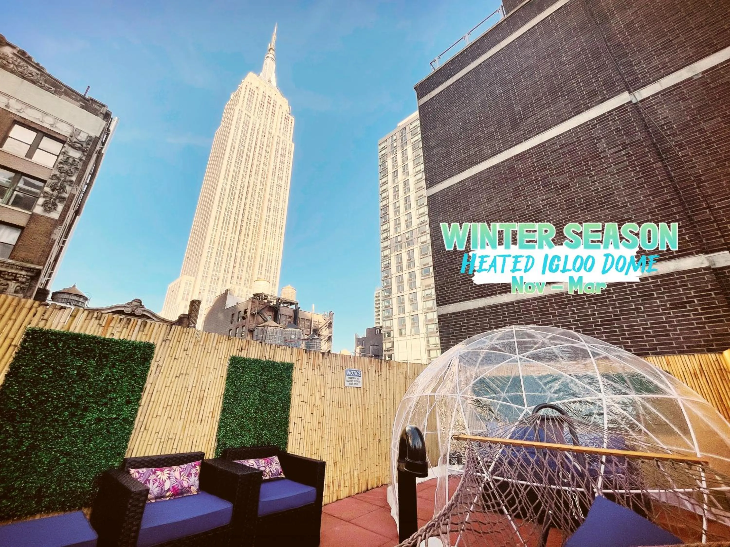 Hotel and the City, Rooftop City View