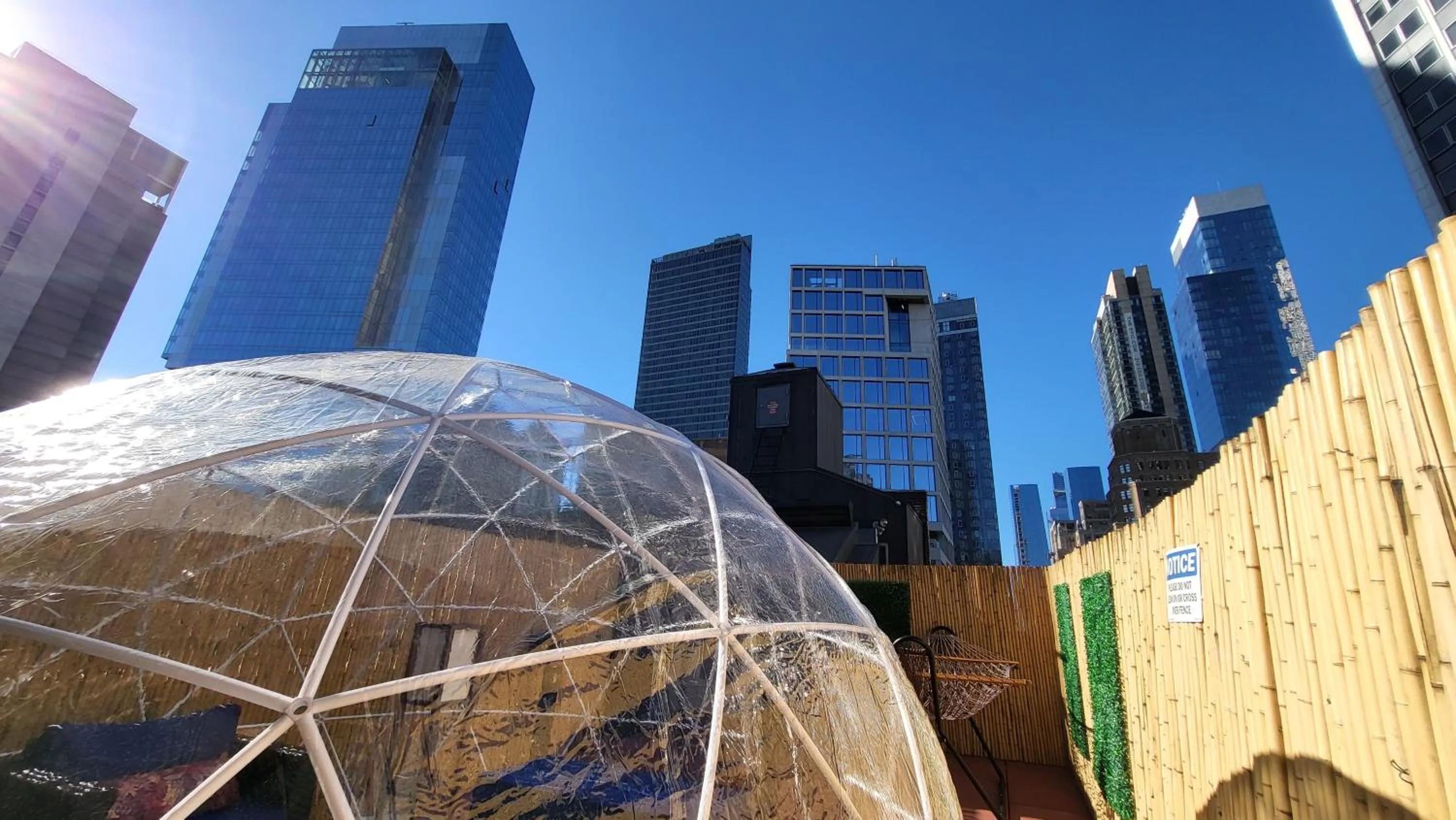 Hotel and the City, Rooftop City View