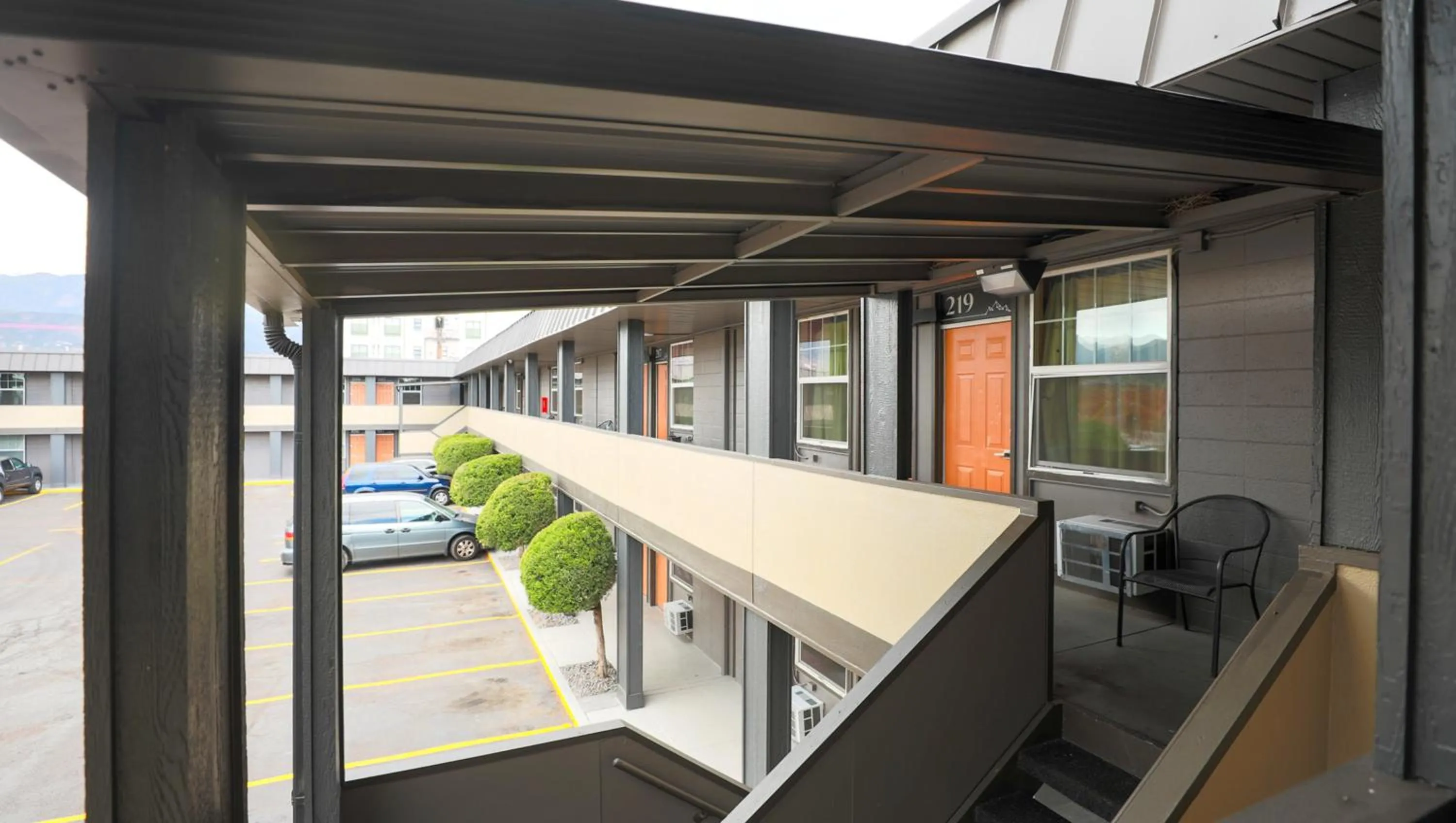 Property building in Modern Motel