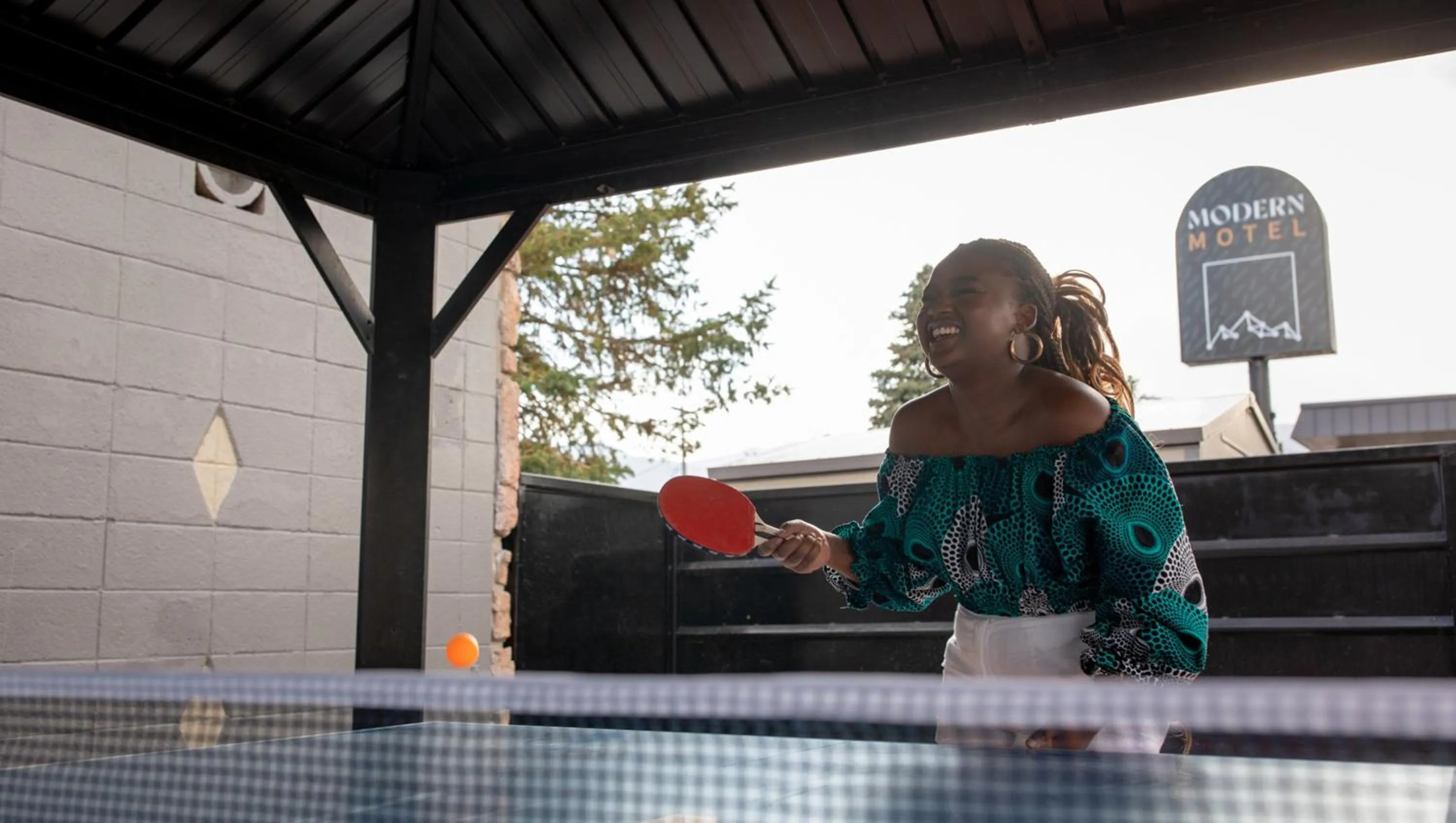 Fitness centre/facilities in Modern Motel