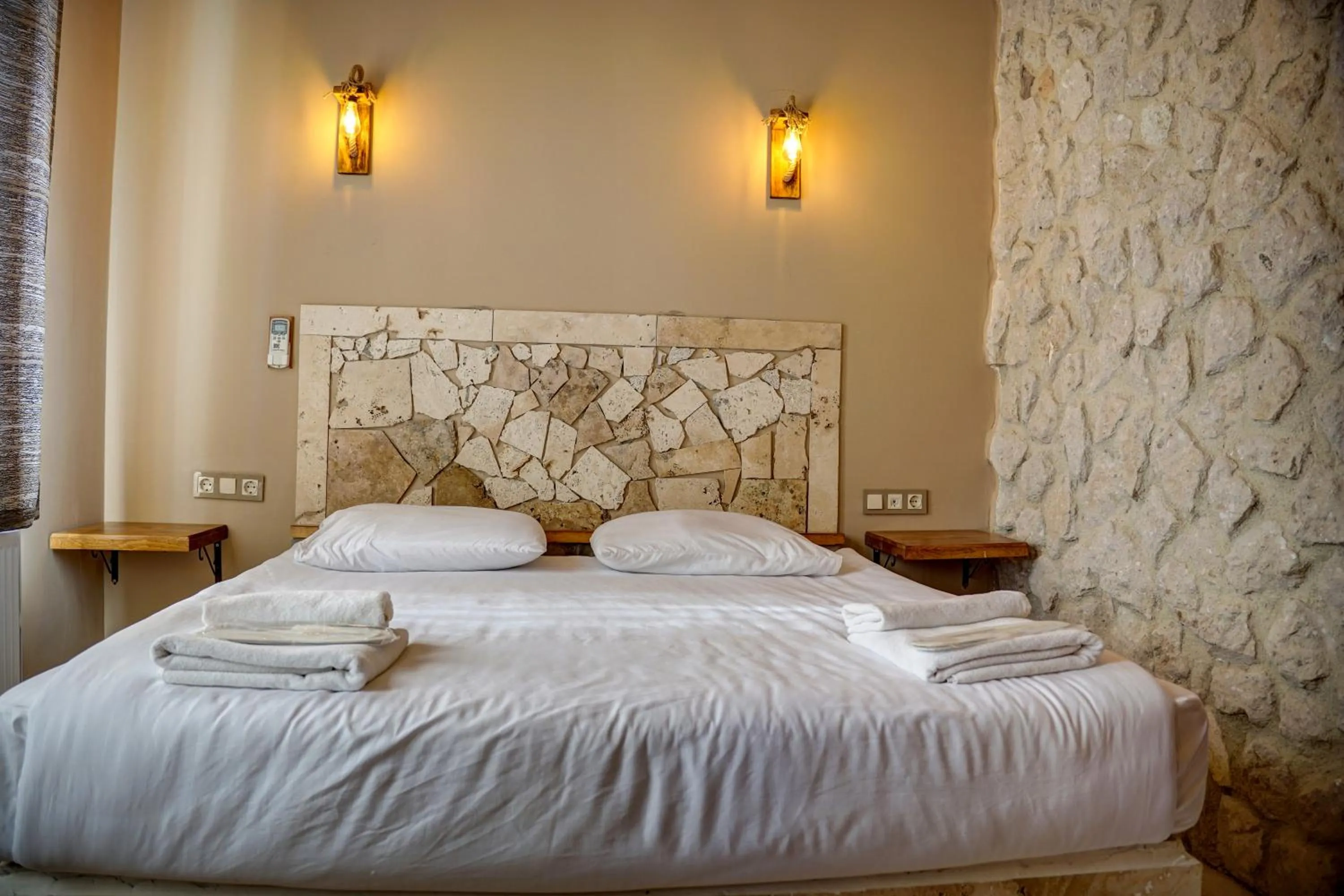 Bed in Ala Stone House