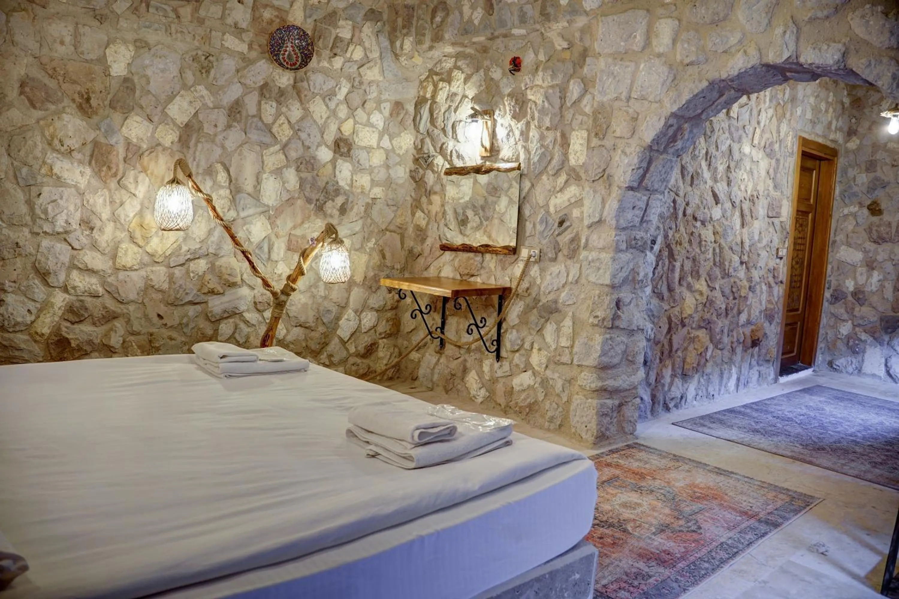Bed in Ala Stone House