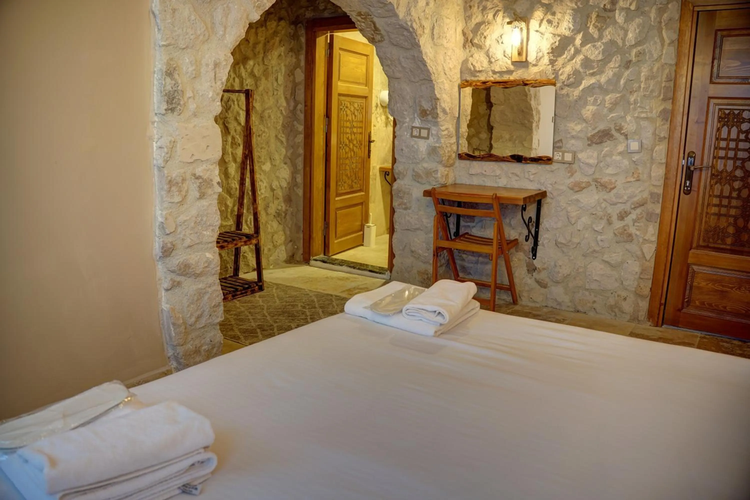 Bed in Ala Stone House