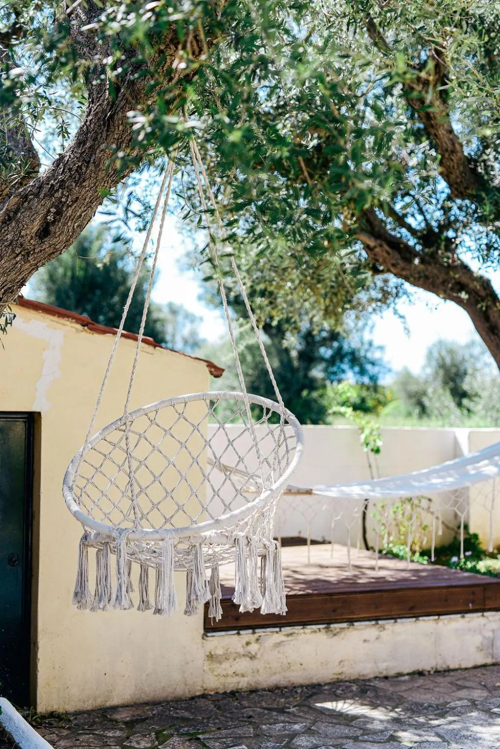 Garden in Oliva Holiday Homes