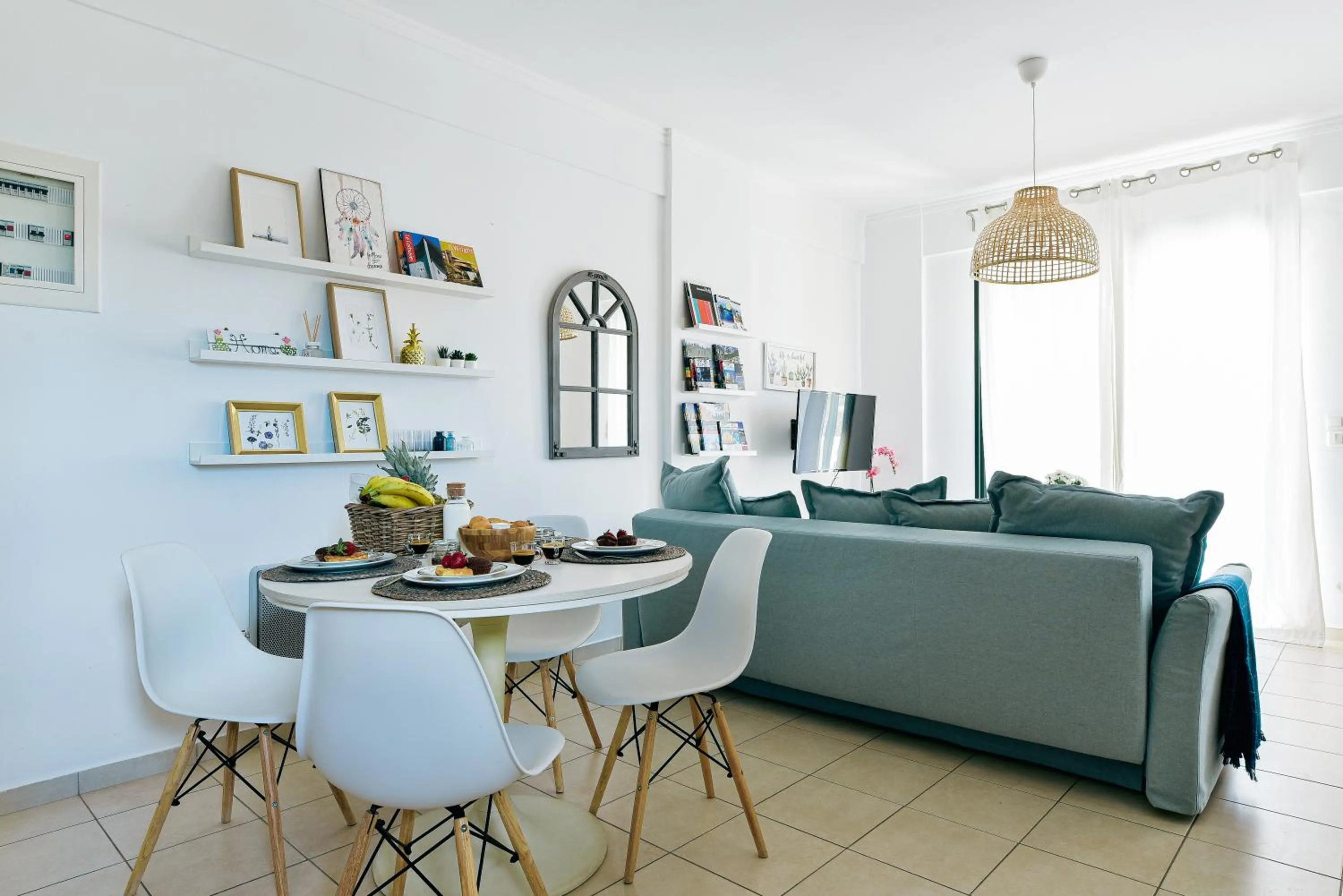 Living room in Oliva Holiday Homes