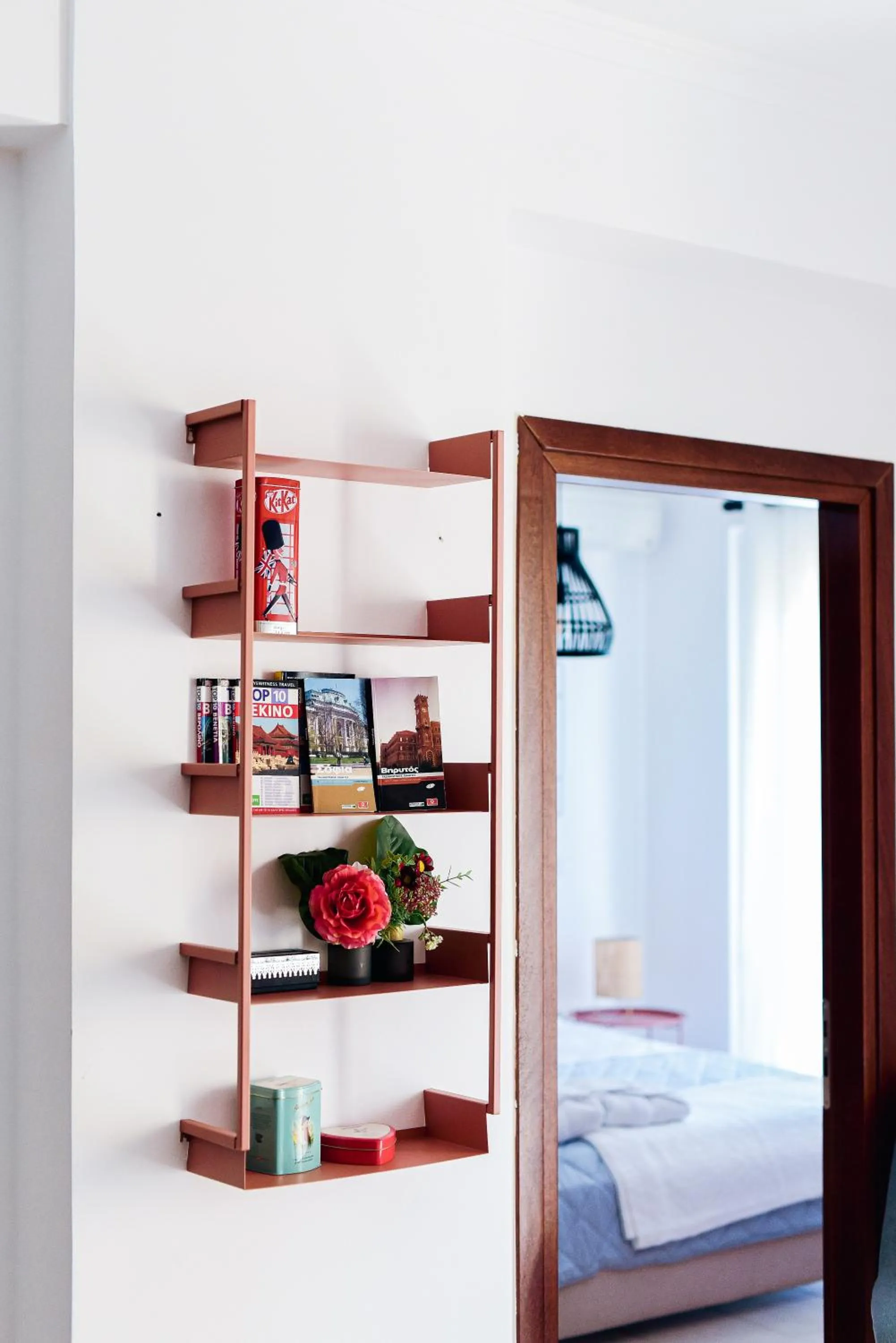 Decorative detail, Bed in Oliva Holiday Homes