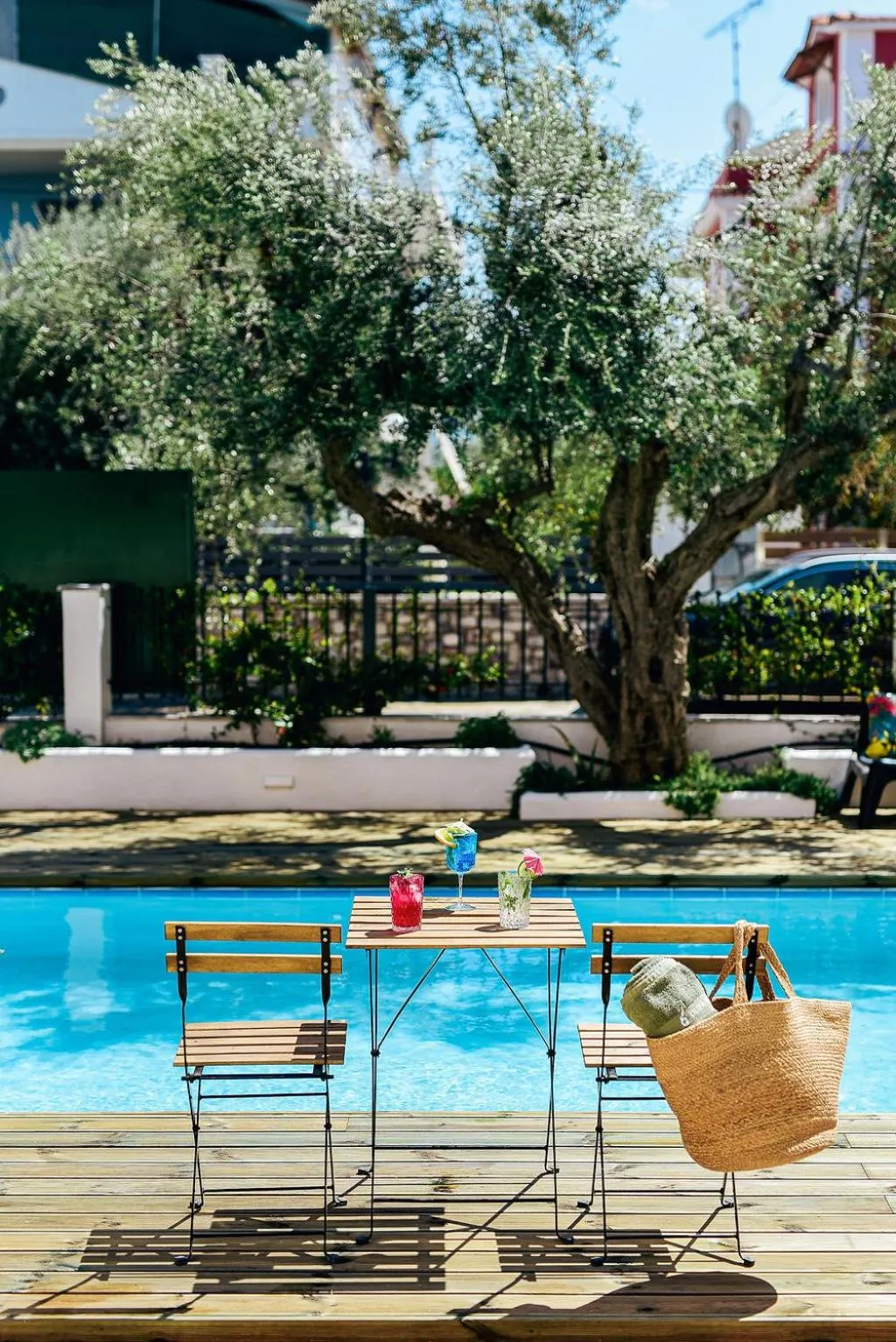 Swimming pool in Oliva Holiday Homes