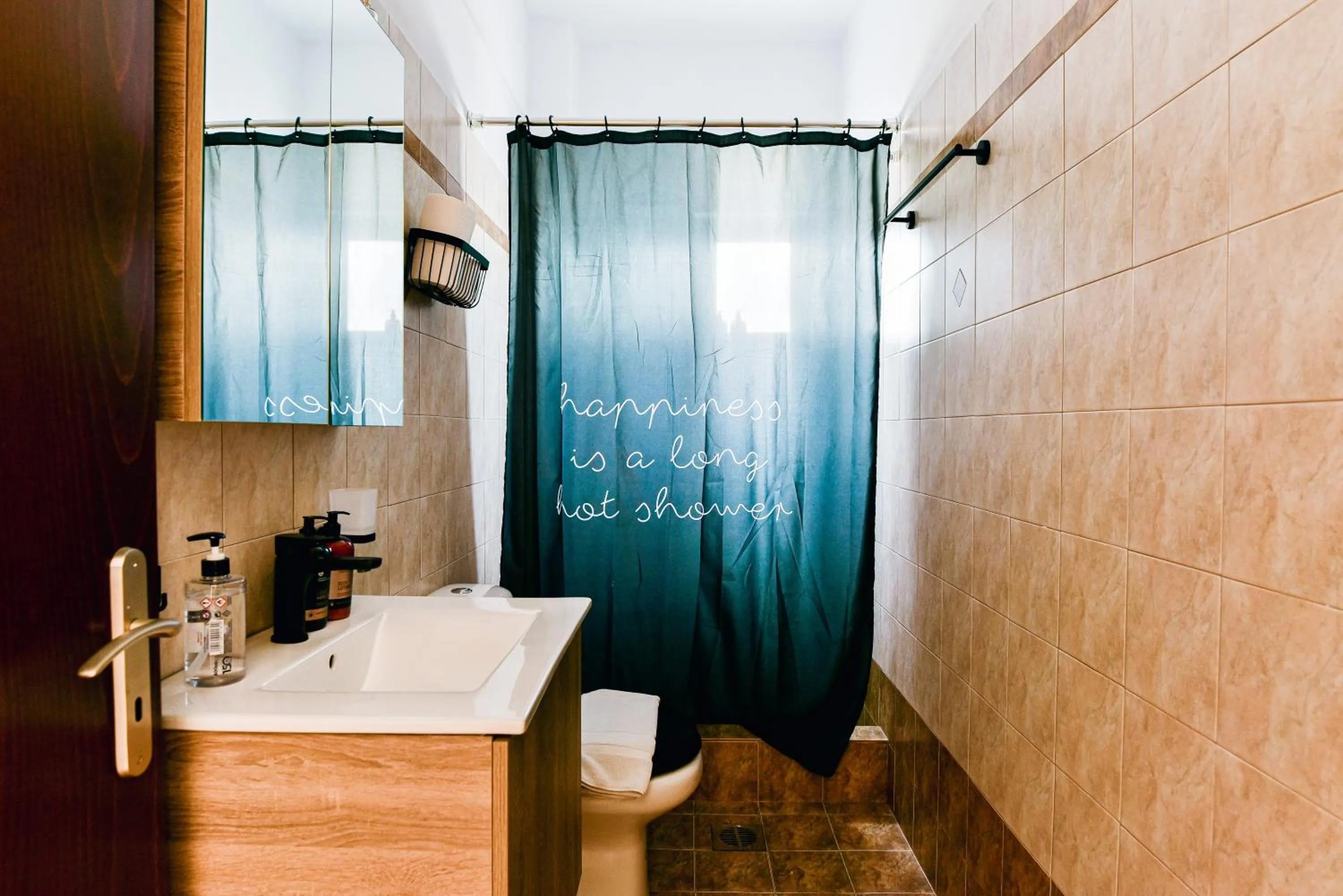 Shower in Oliva Holiday Homes
