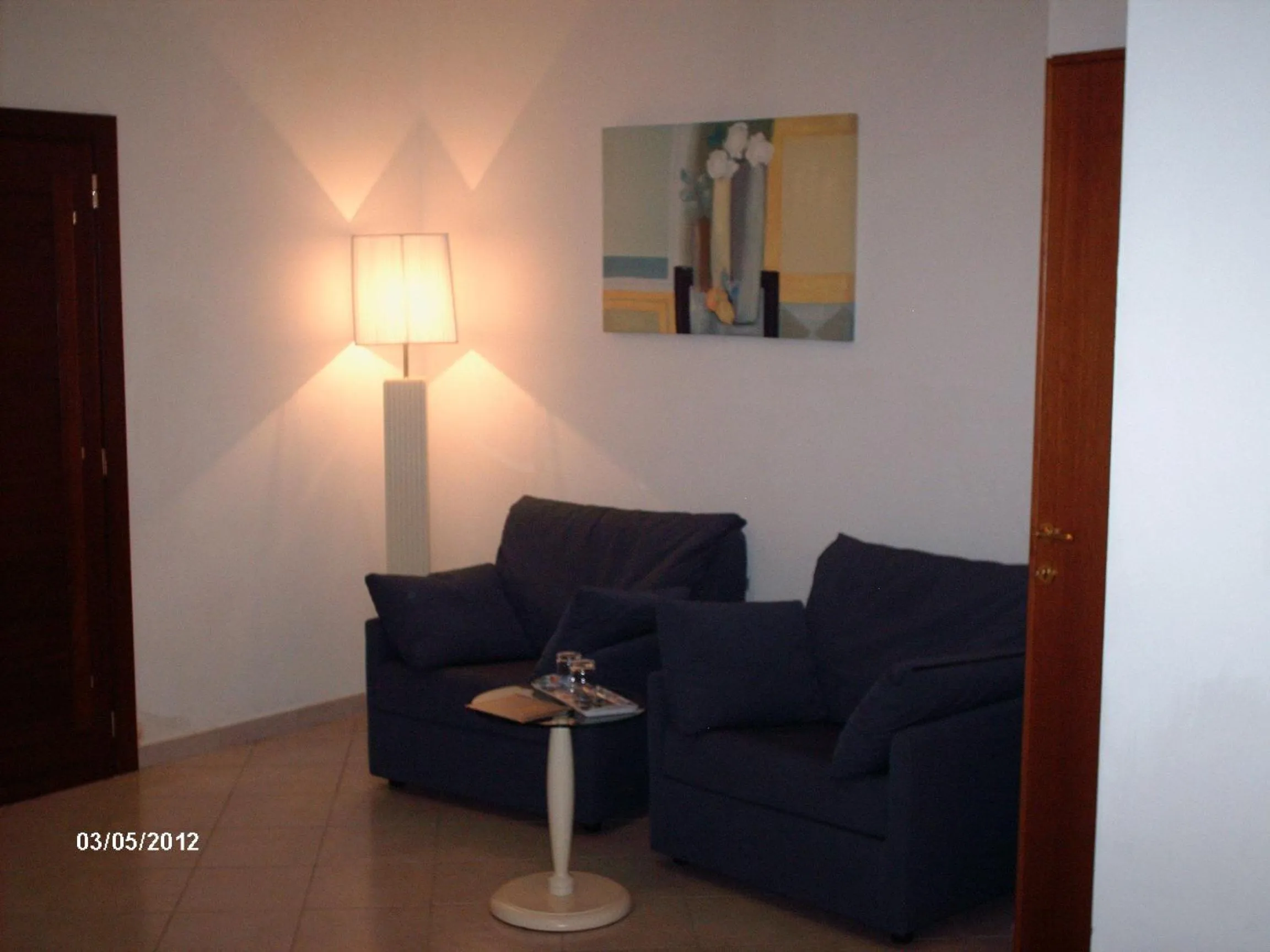 Decorative detail in Albergo Villa Vittoria