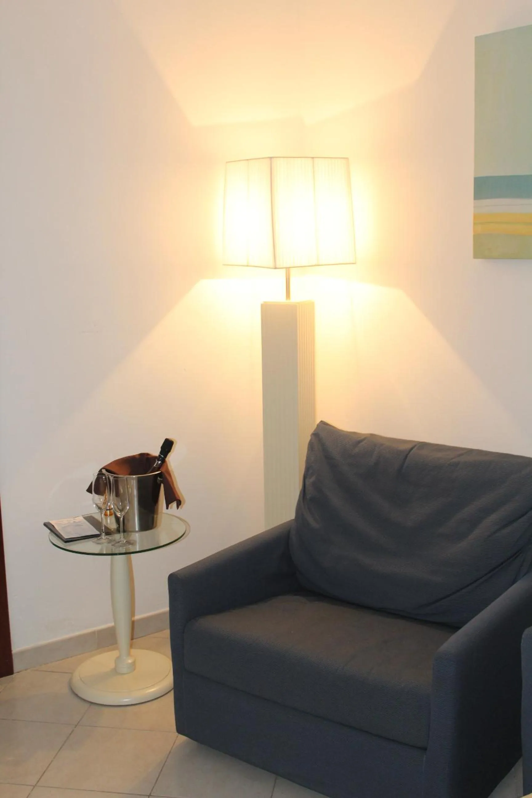 Seating area in Albergo Villa Vittoria