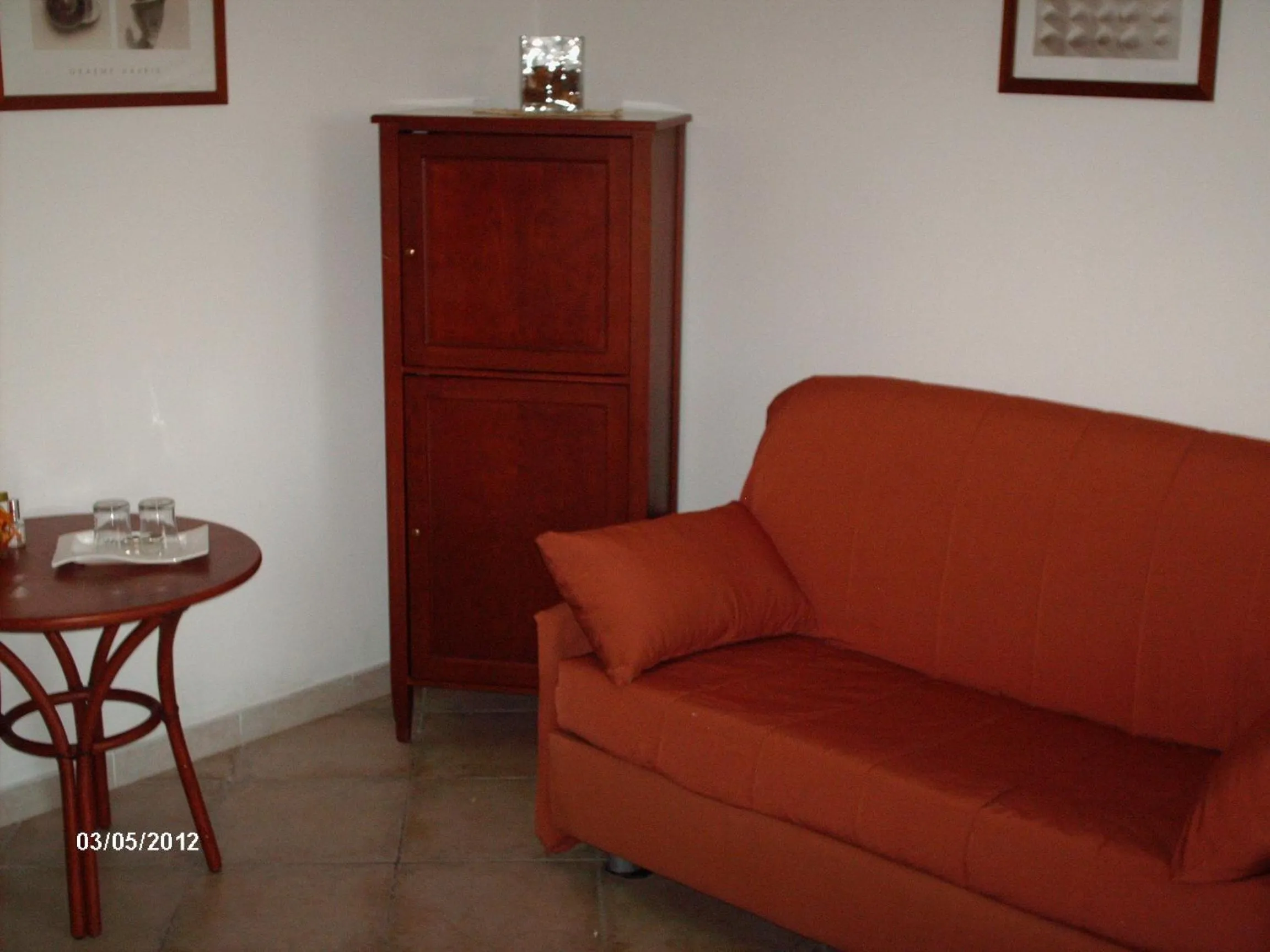 Decorative detail in Albergo Villa Vittoria