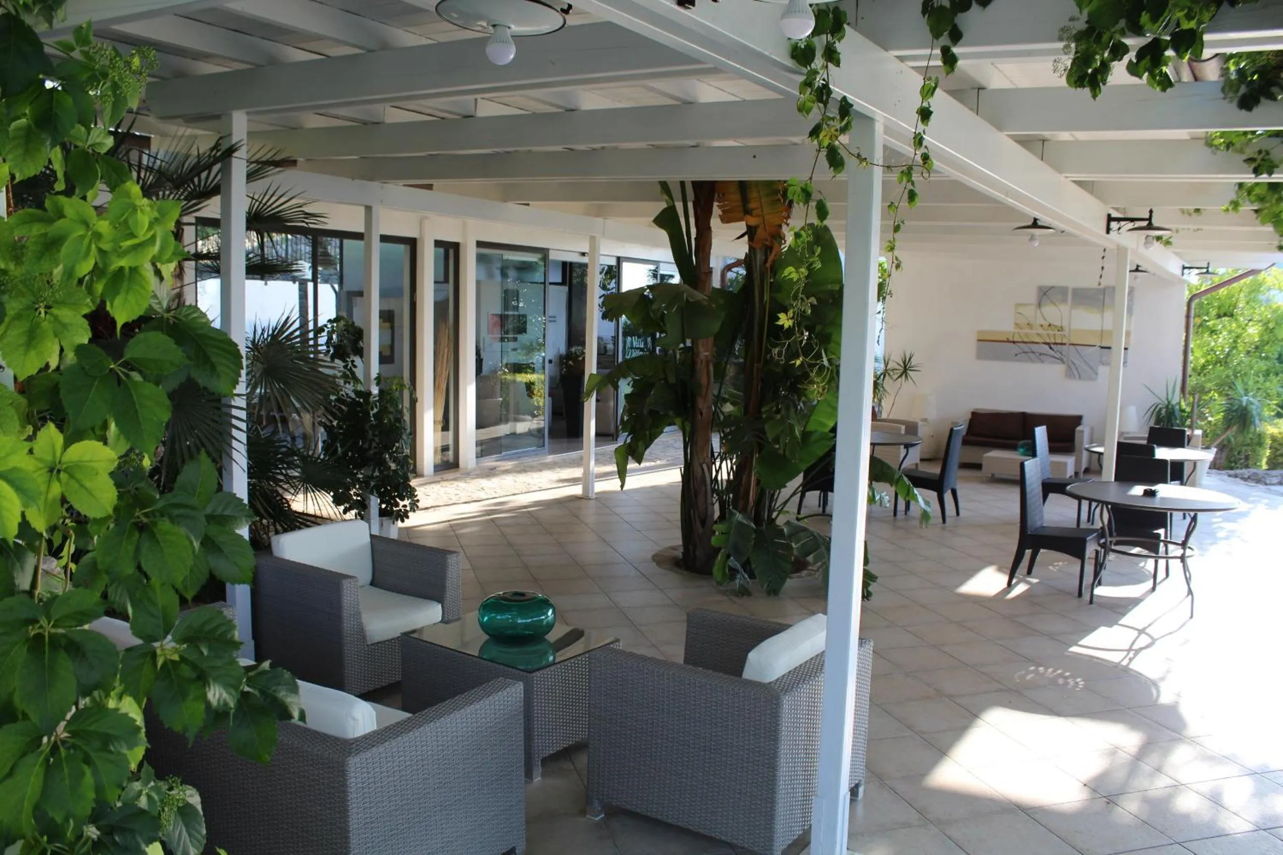 Lobby or reception in Albergo Villa Vittoria