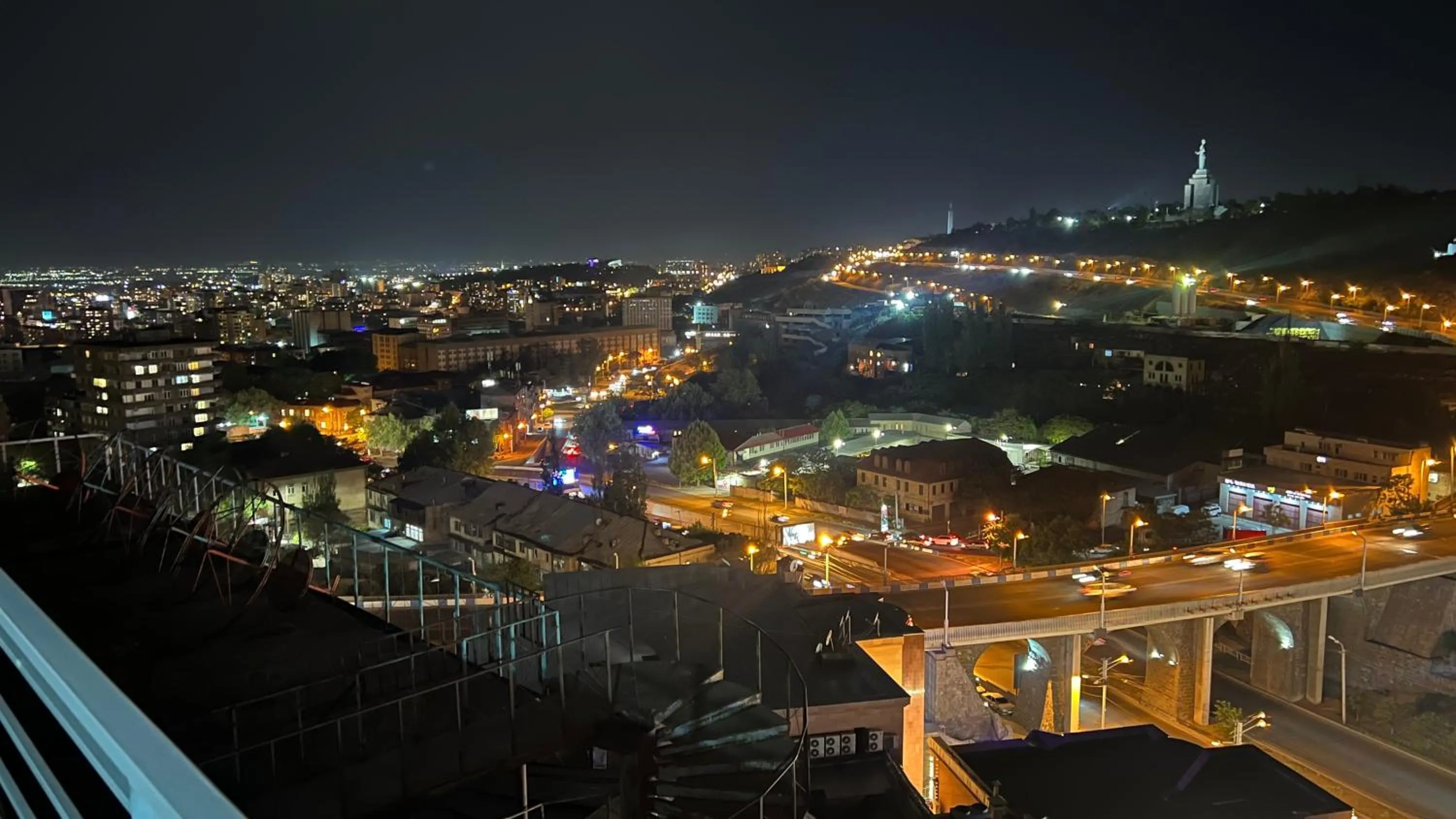 City view in The Hill Guesthouse