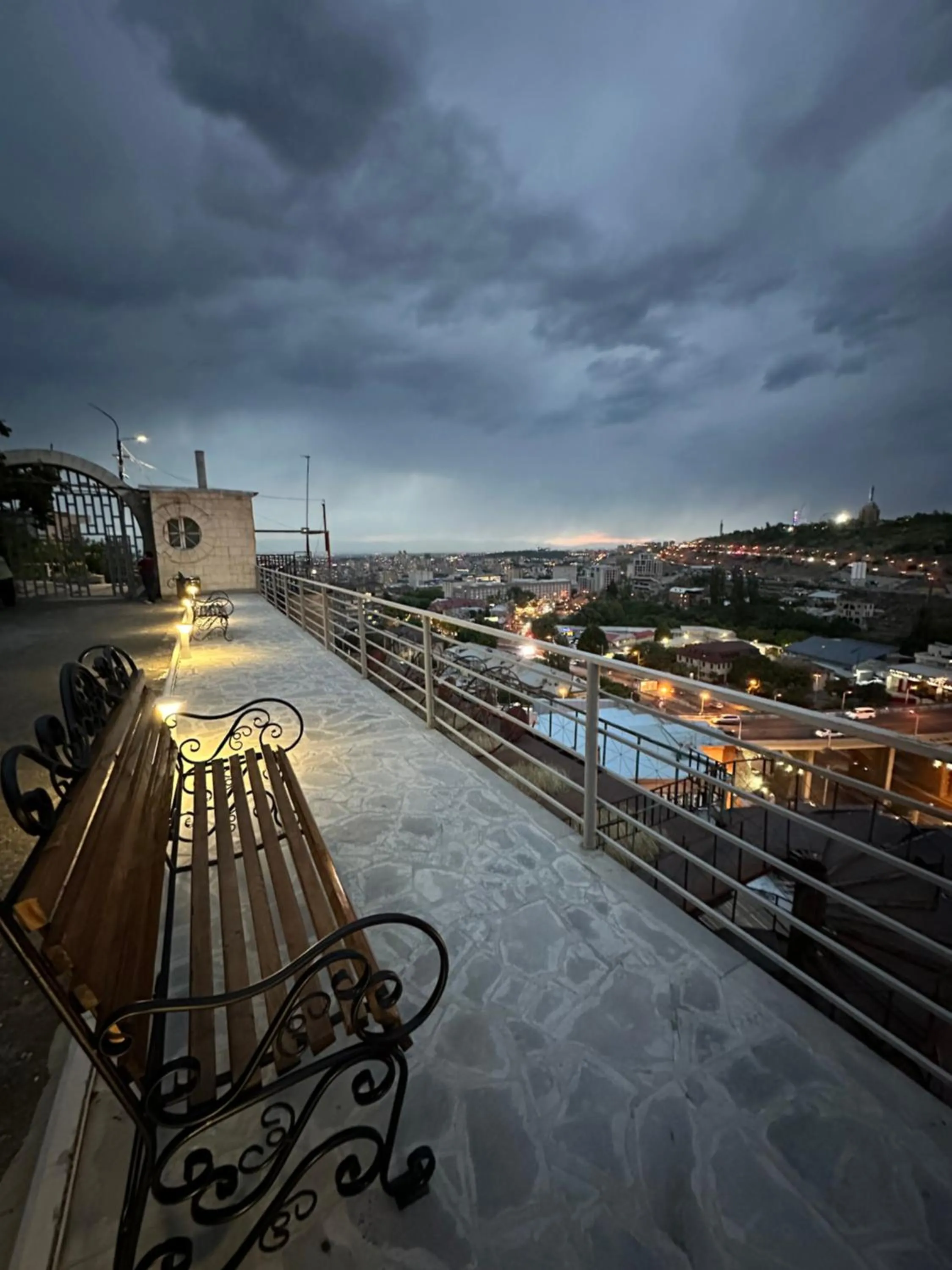 Property building in The Hill Guesthouse