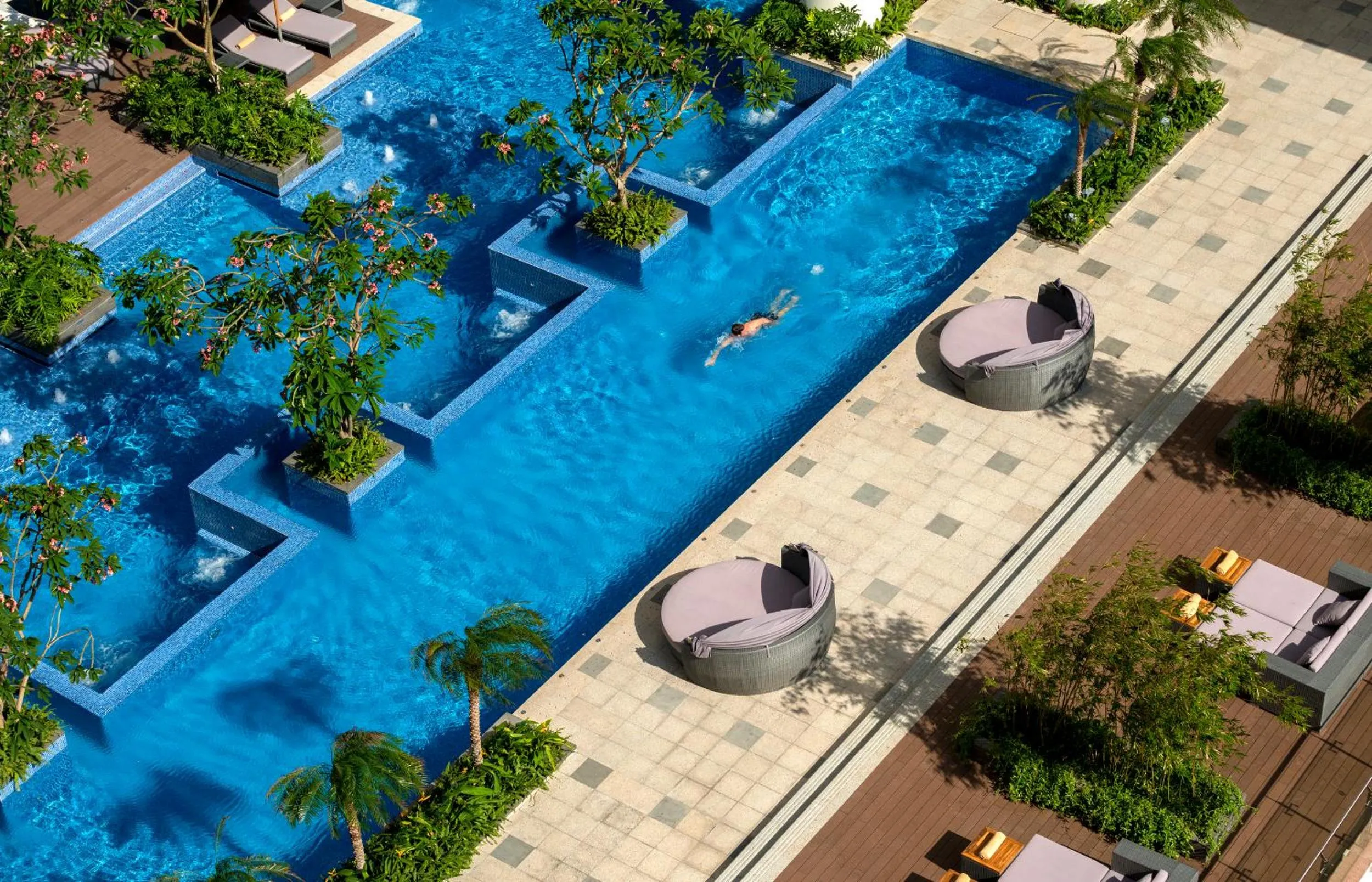 Swimming pool in InterContinental Nha Trang by IHG