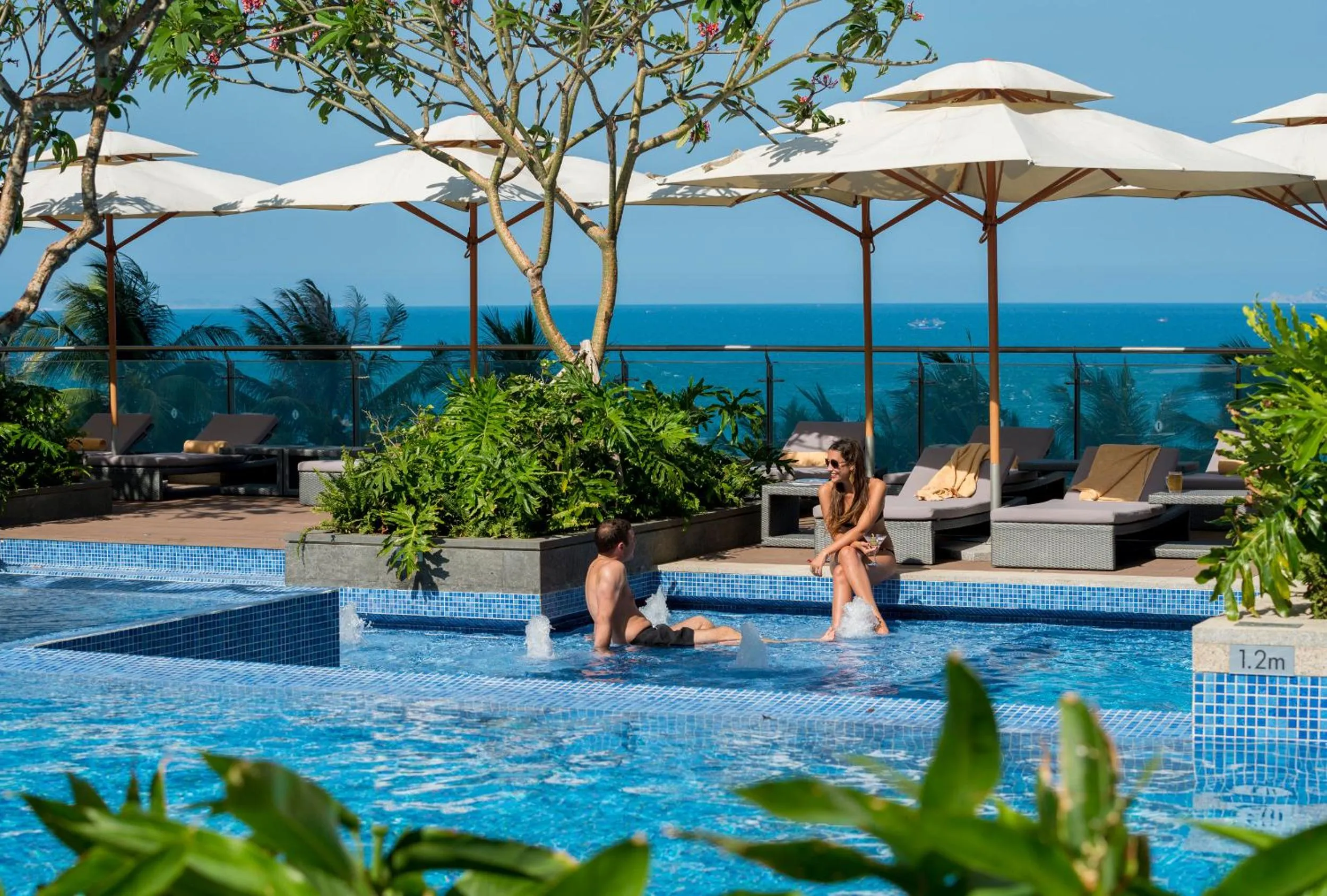 Pool view in InterContinental Nha Trang by IHG