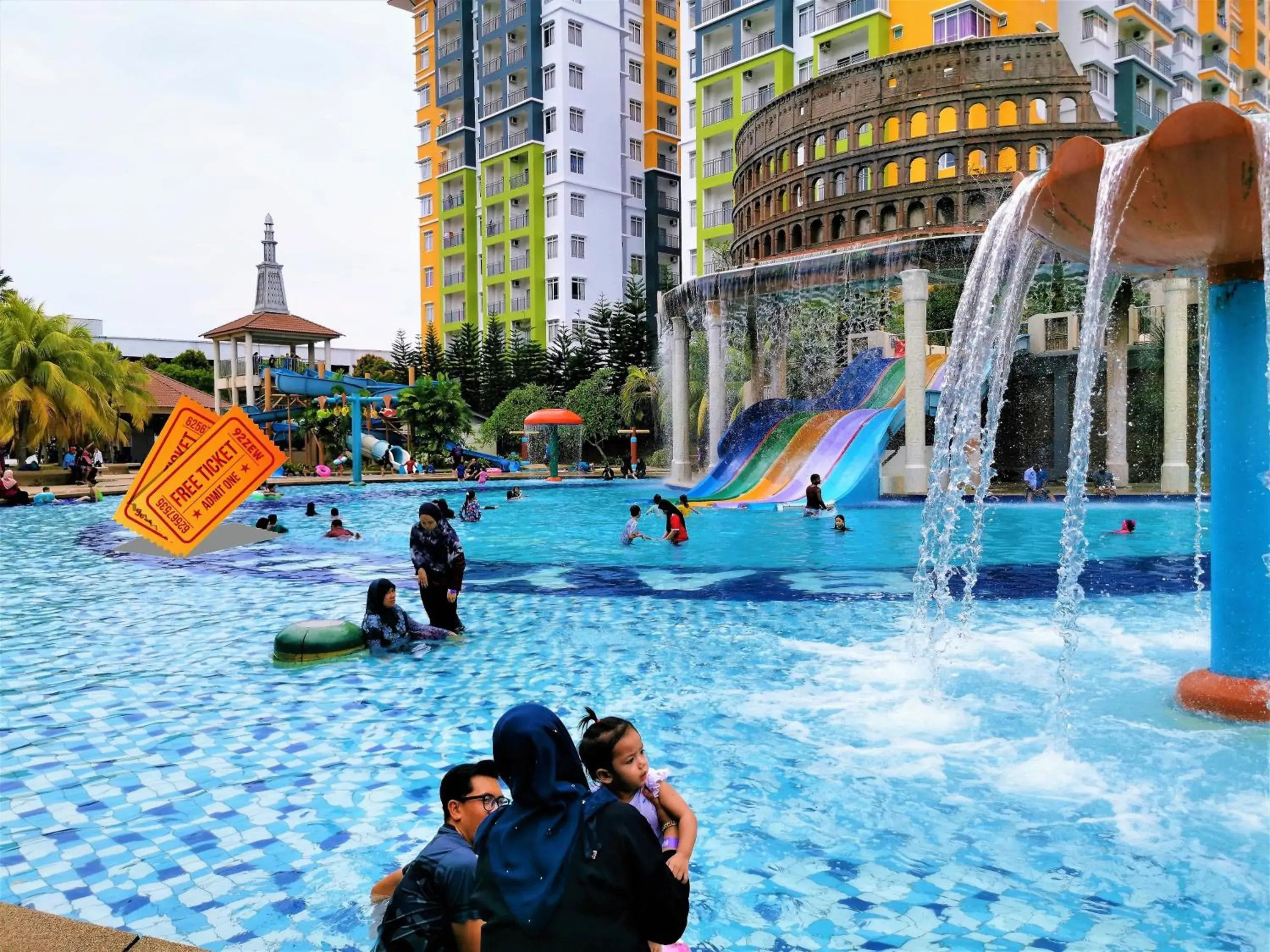 FHS Water Themepark Resort Melaka Town City Tengah FHS Water Themepark Resort Melaka Town City Tengah