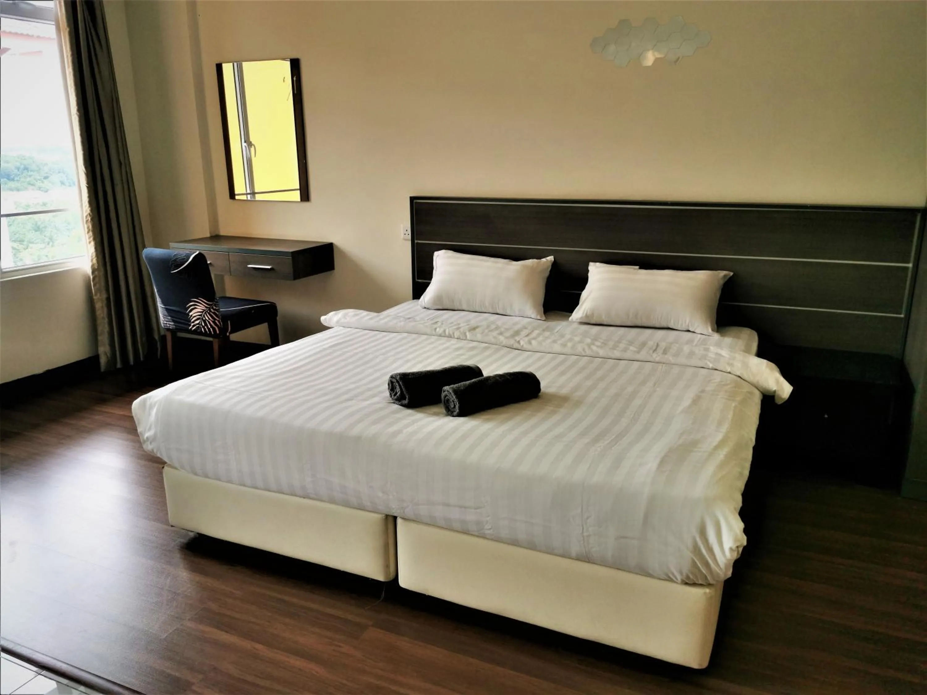 Bed in FHS Water Themepark Resort Melaka Town City Tengah