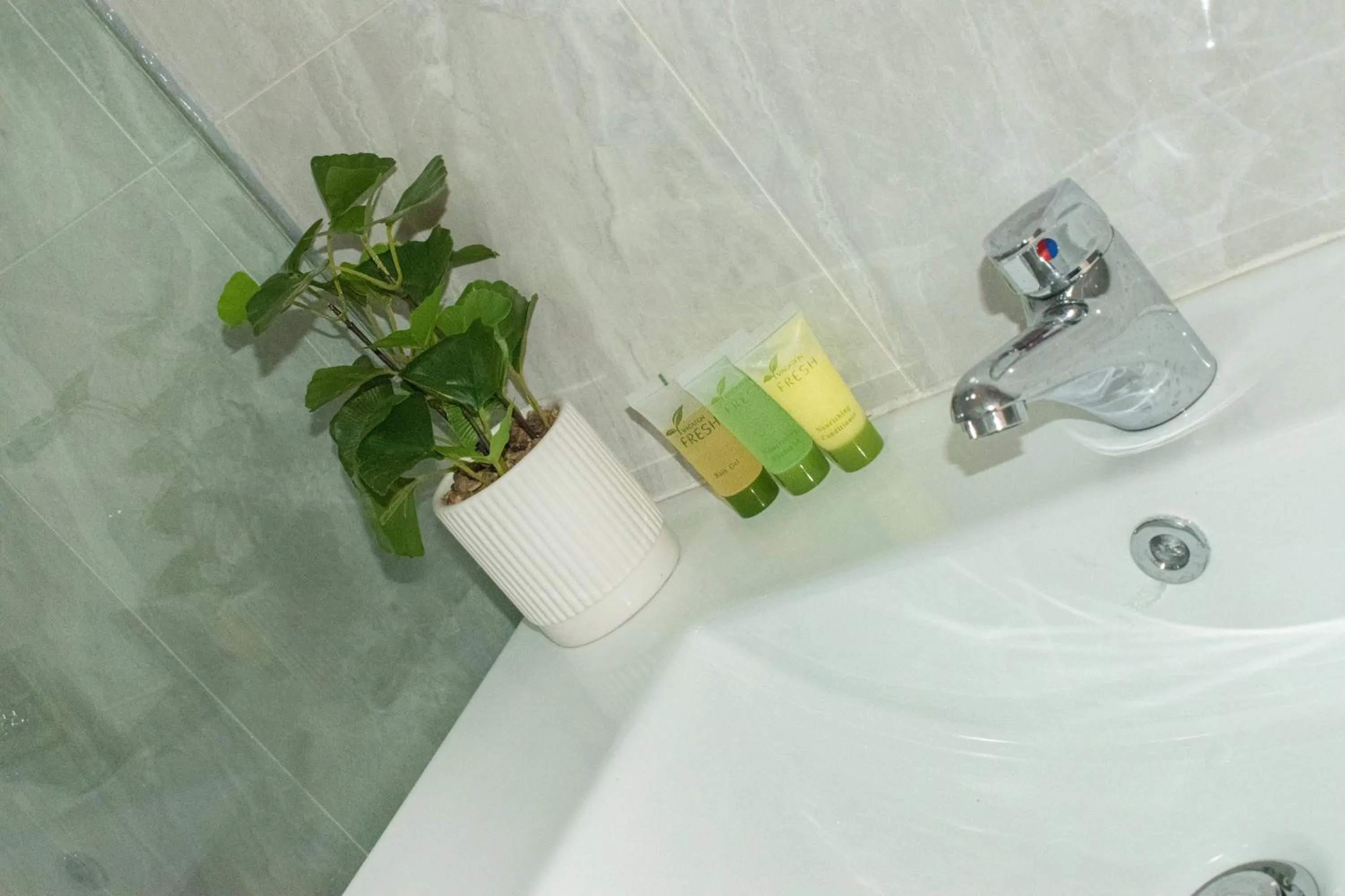 Bathroom in K - Town Hotel