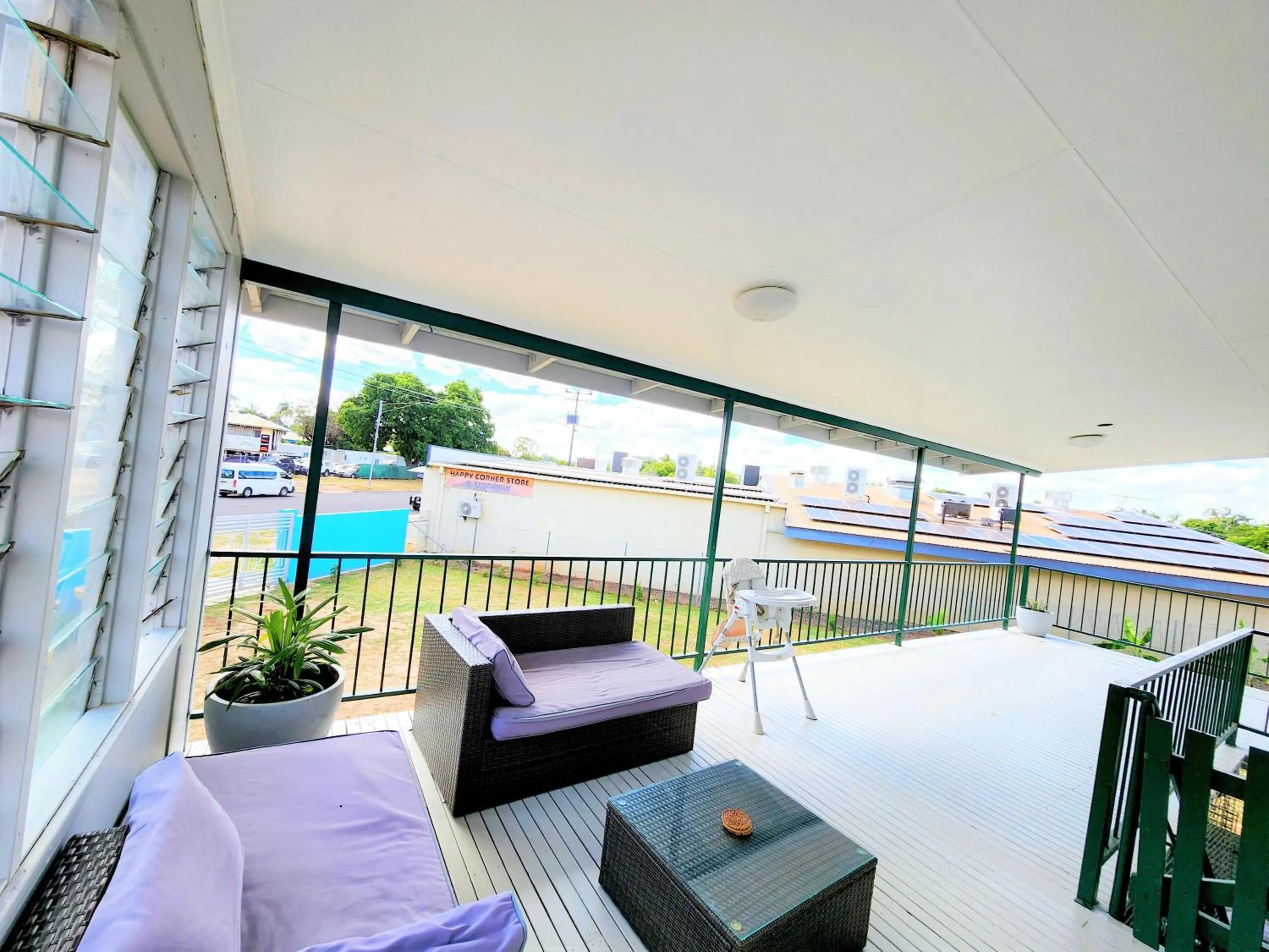 Balcony/Terrace in K - Town Hotel