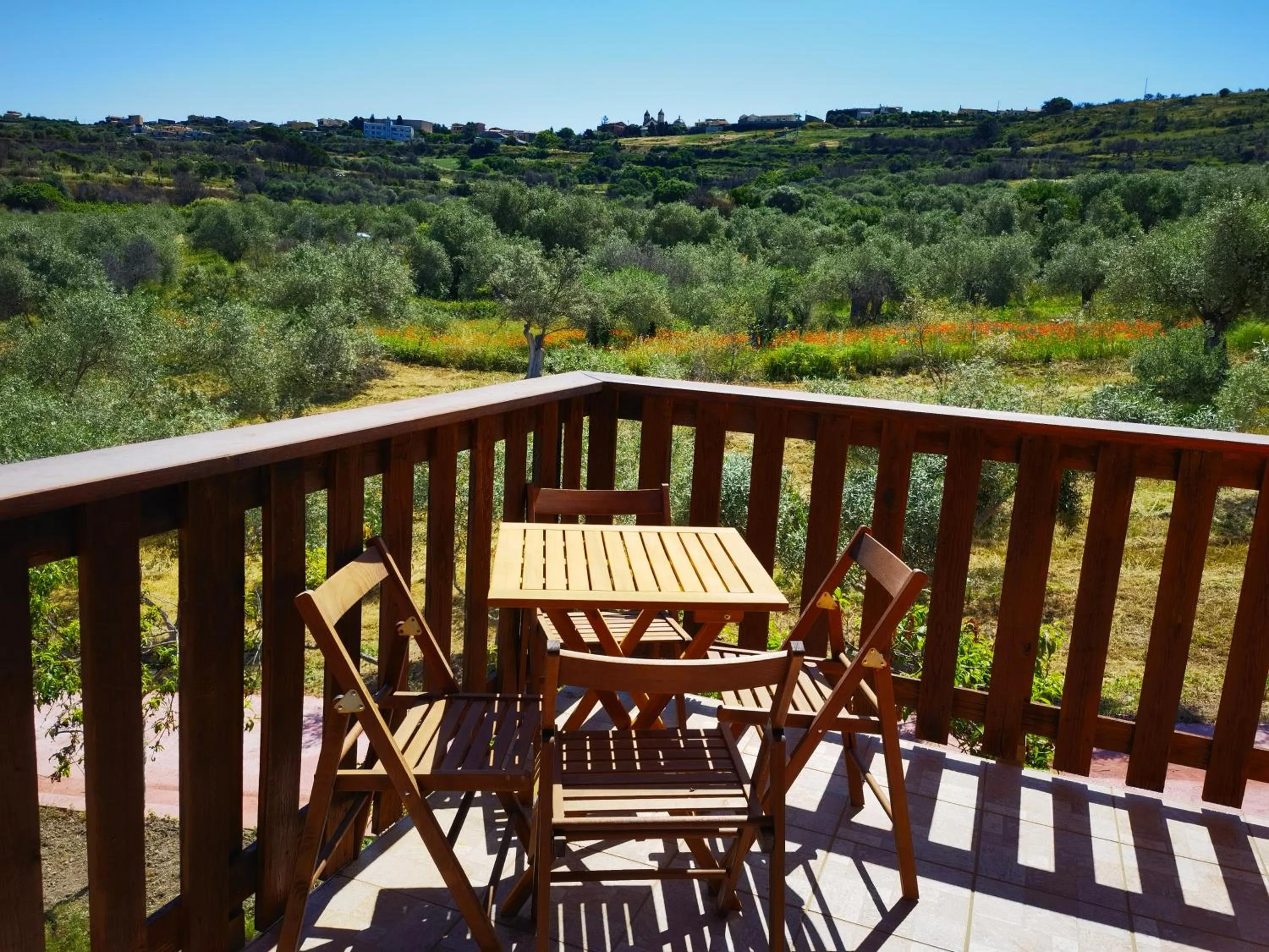 Balcony/Terrace in La Corte degli Ulivi - Albergo Rurale