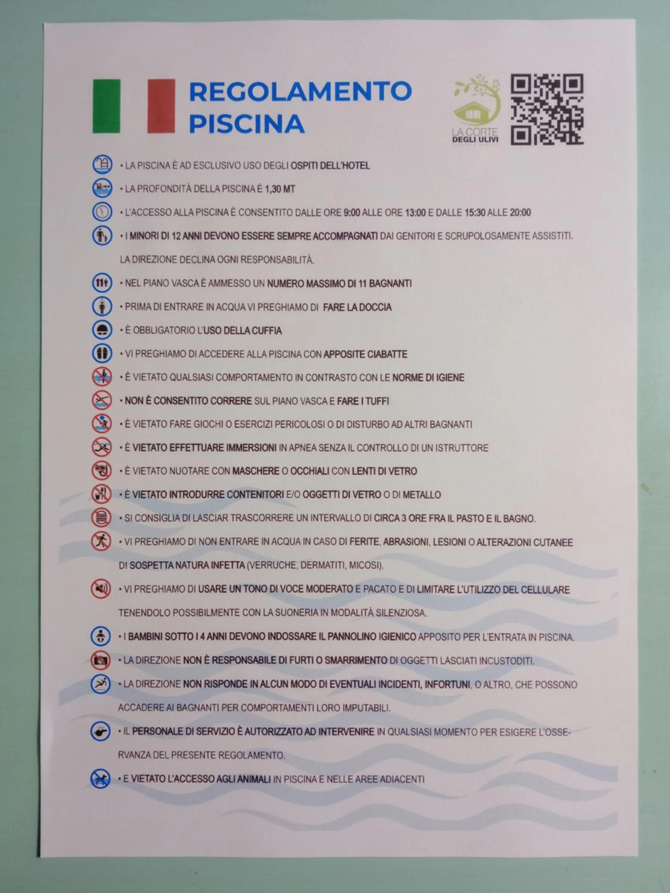 Logo/Certificate/Sign in La Corte degli Ulivi - Albergo Rurale