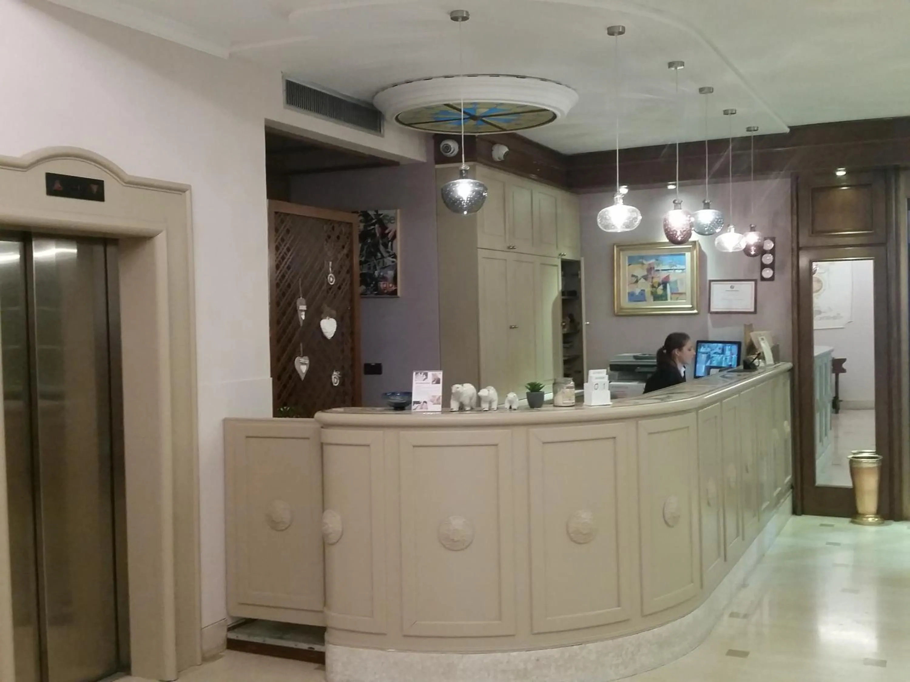 Lobby or reception in Hotel Palazzo Lovera