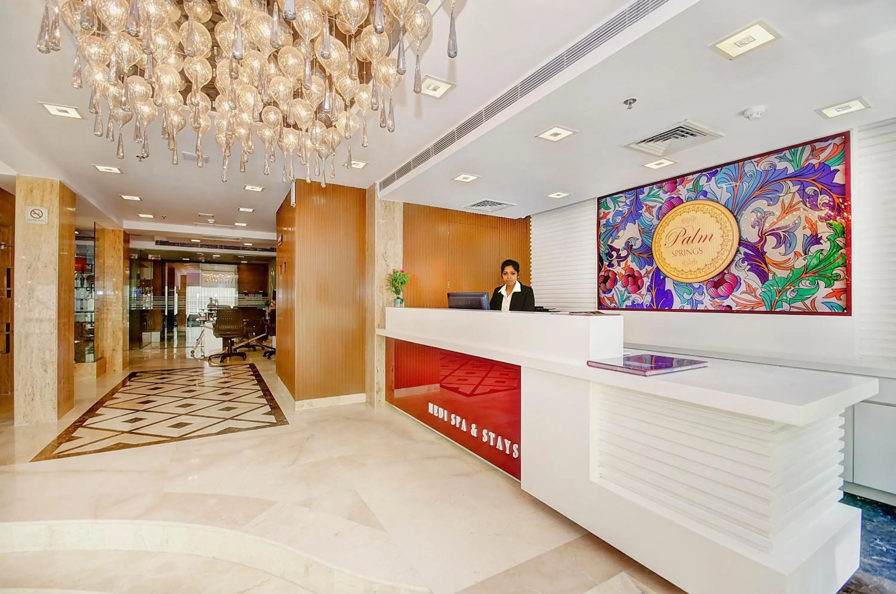 Staff in The Palm Spring a Boutique Hotel Naraina New Delhi