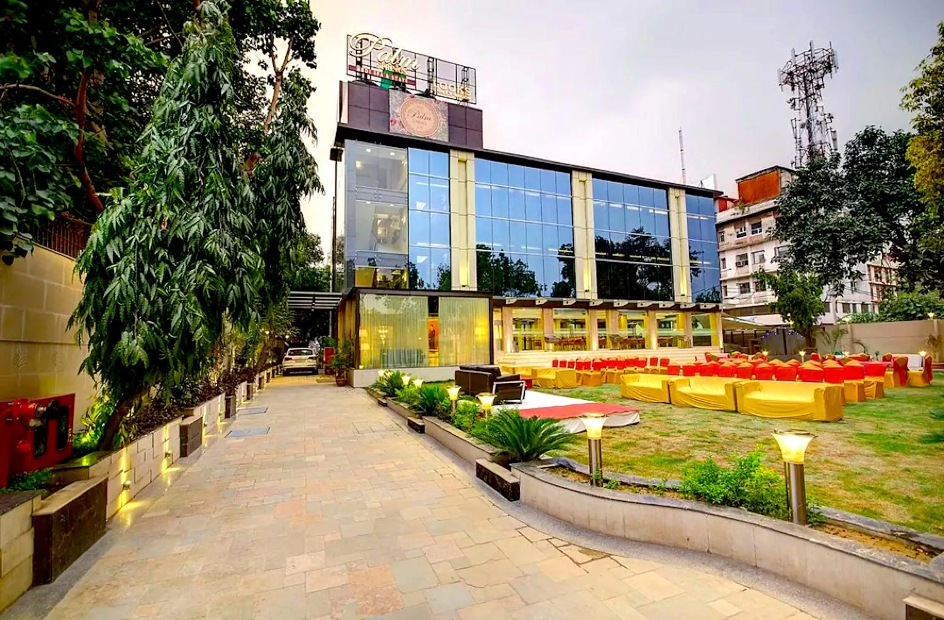 Property building in The Palm Spring a Boutique Hotel Naraina New Delhi