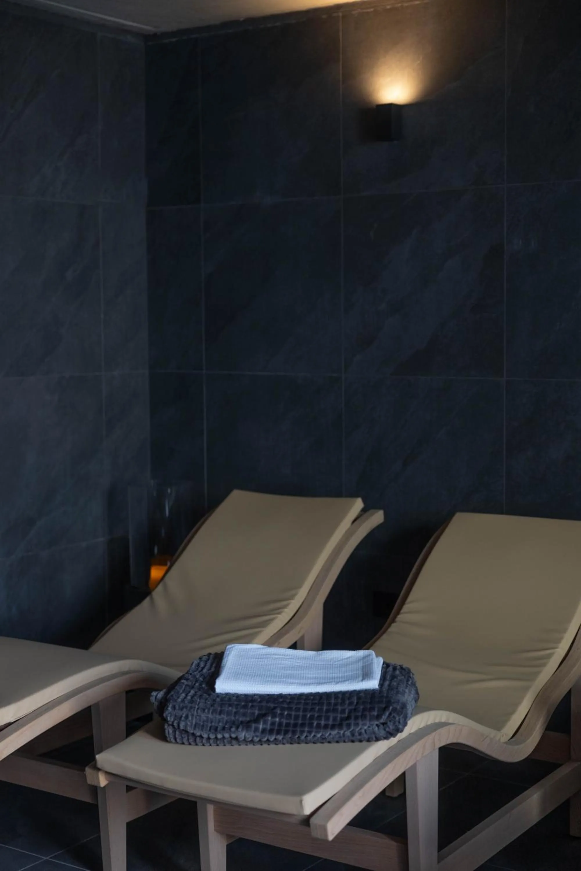 Sauna in Bed and Breakfast Le Giale