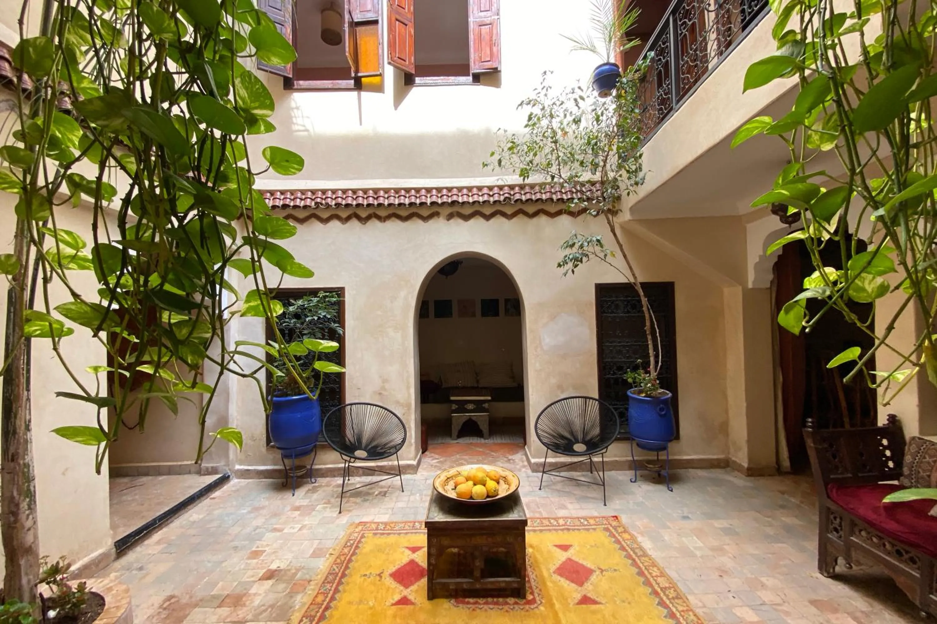 Lobby or reception in Riad Of The Storks