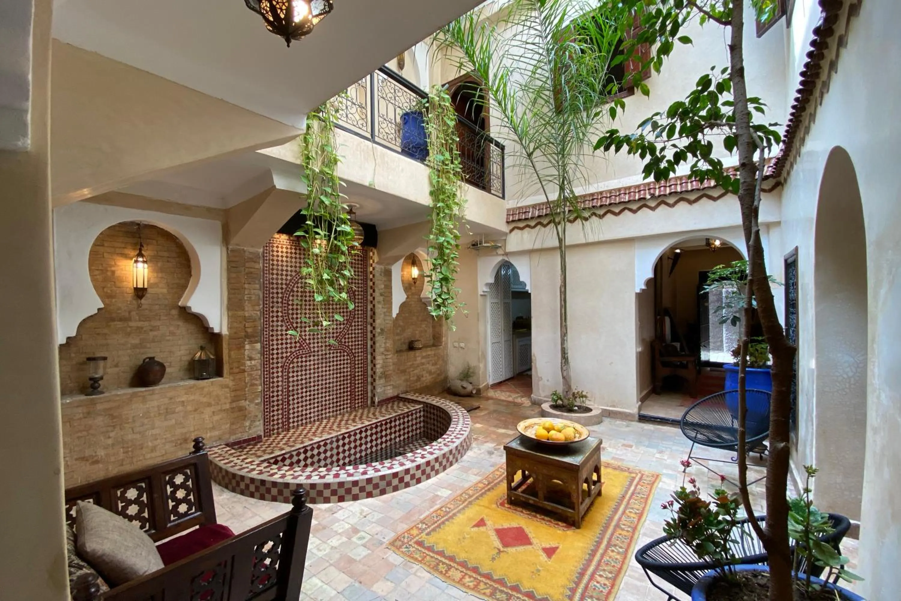 Patio in Riad Of The Storks
