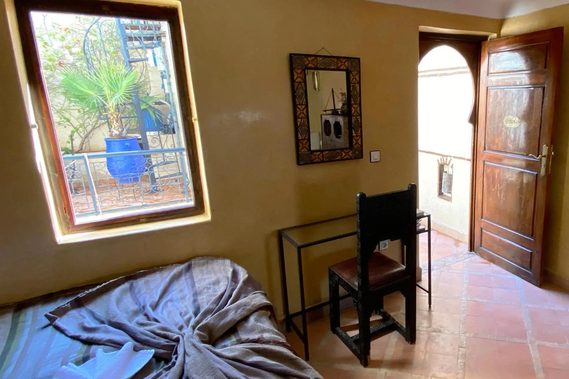 Living room in Riad Of The Storks