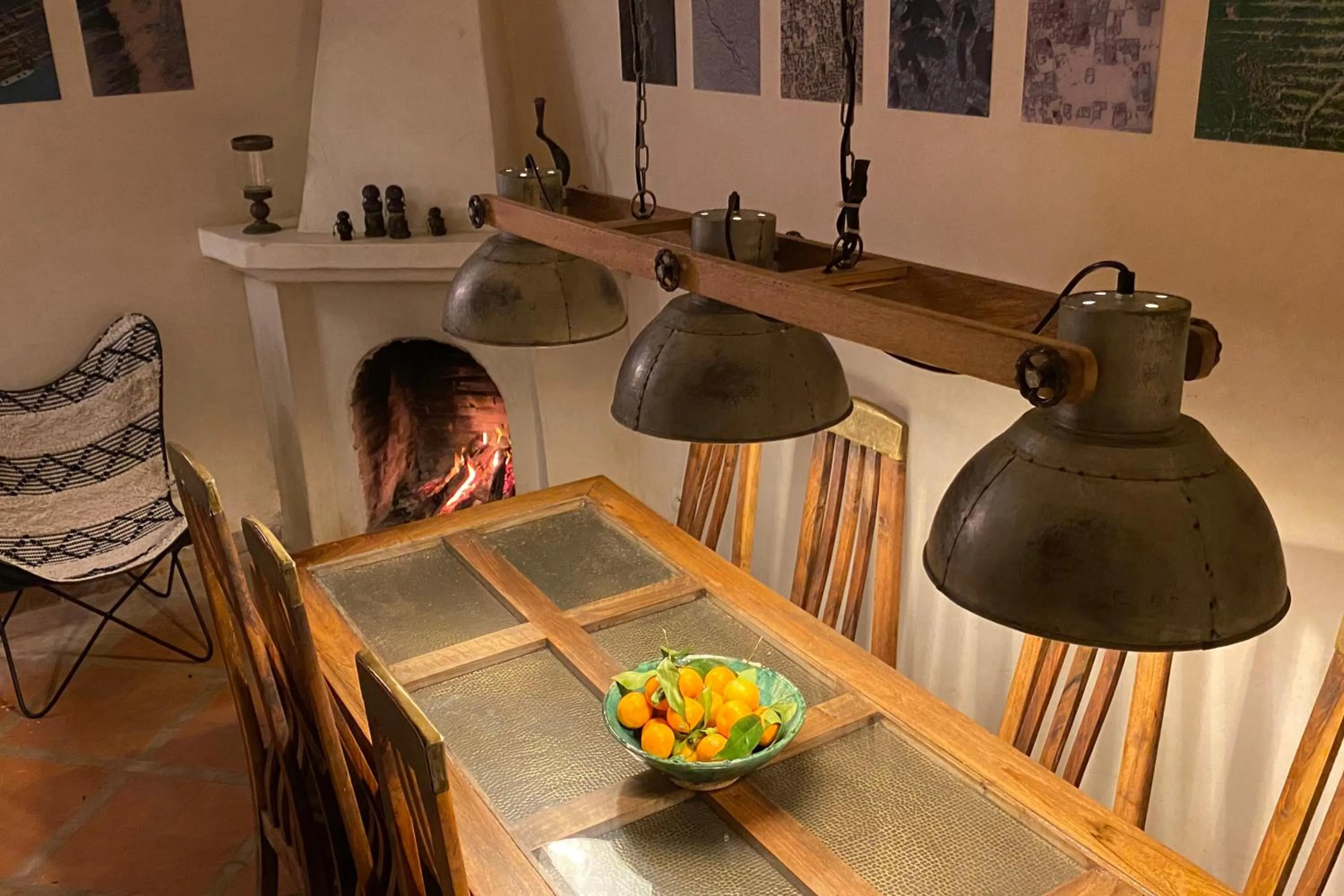 Living room in Riad Of The Storks