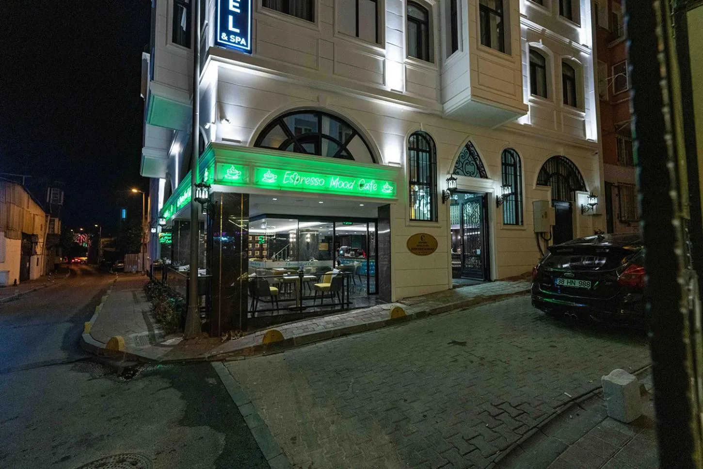 Facade/entrance in Costera Hotel