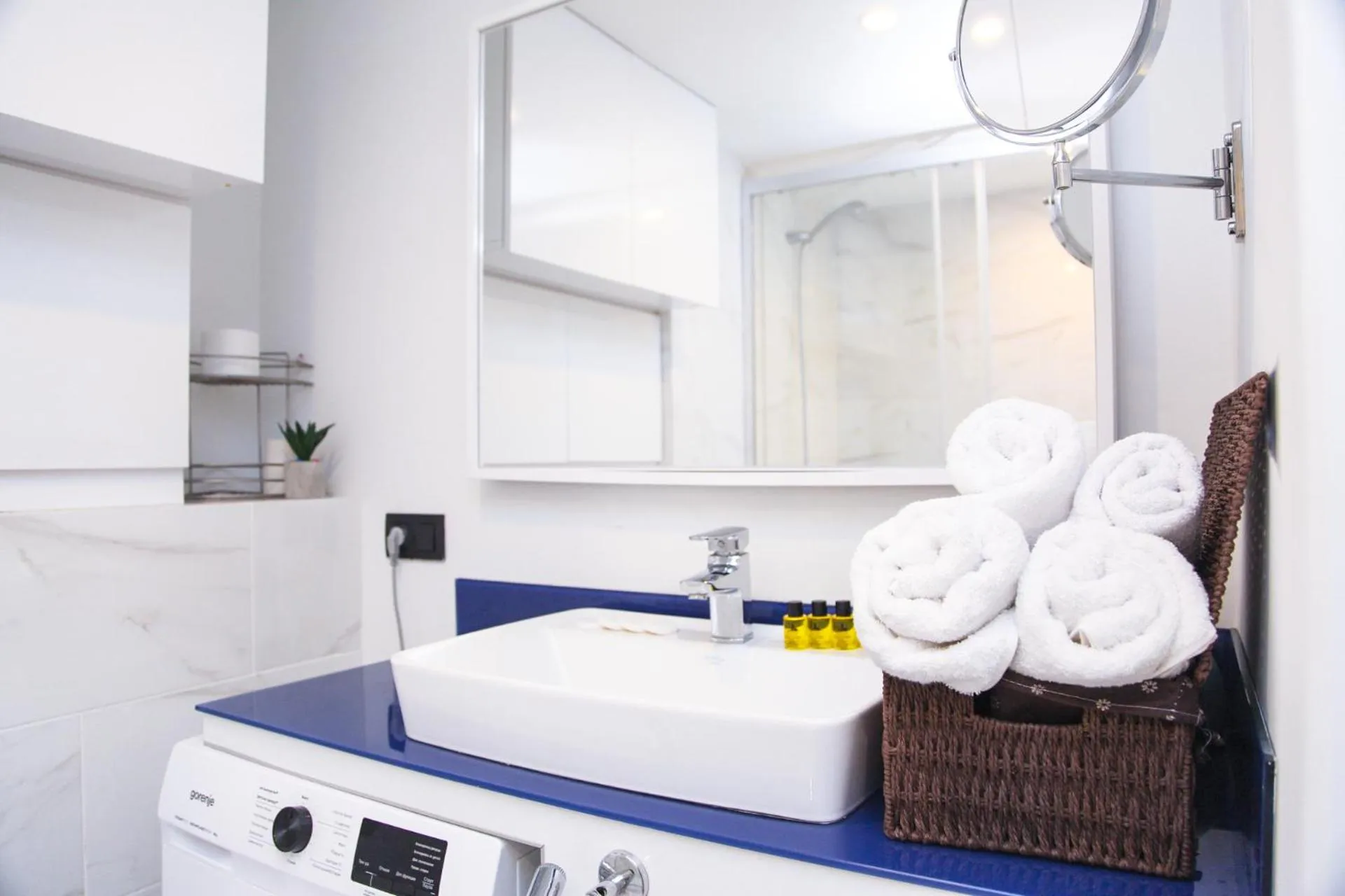 Bathroom in Orbi City Hotel With Sea View