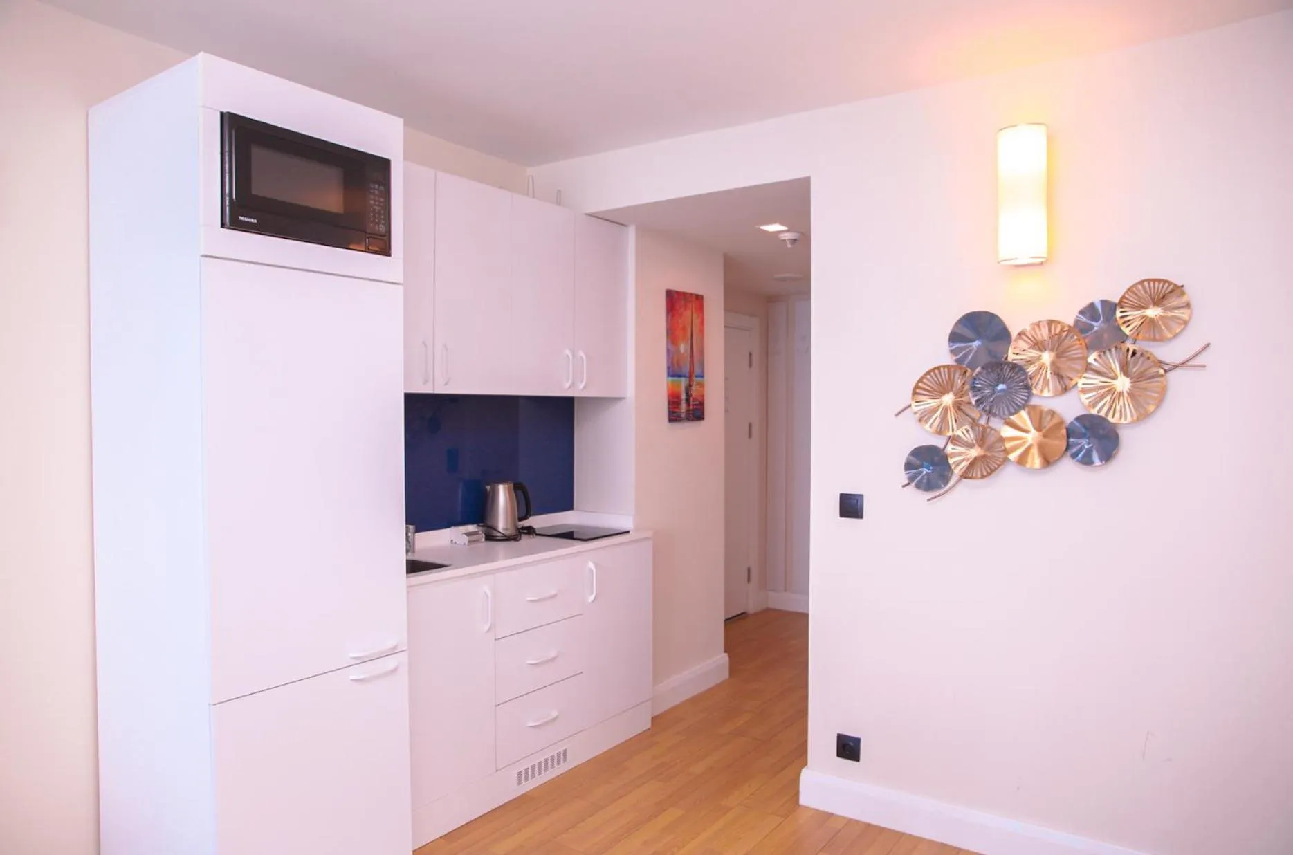 TV and multimedia in Orbi City Hotel With Sea View