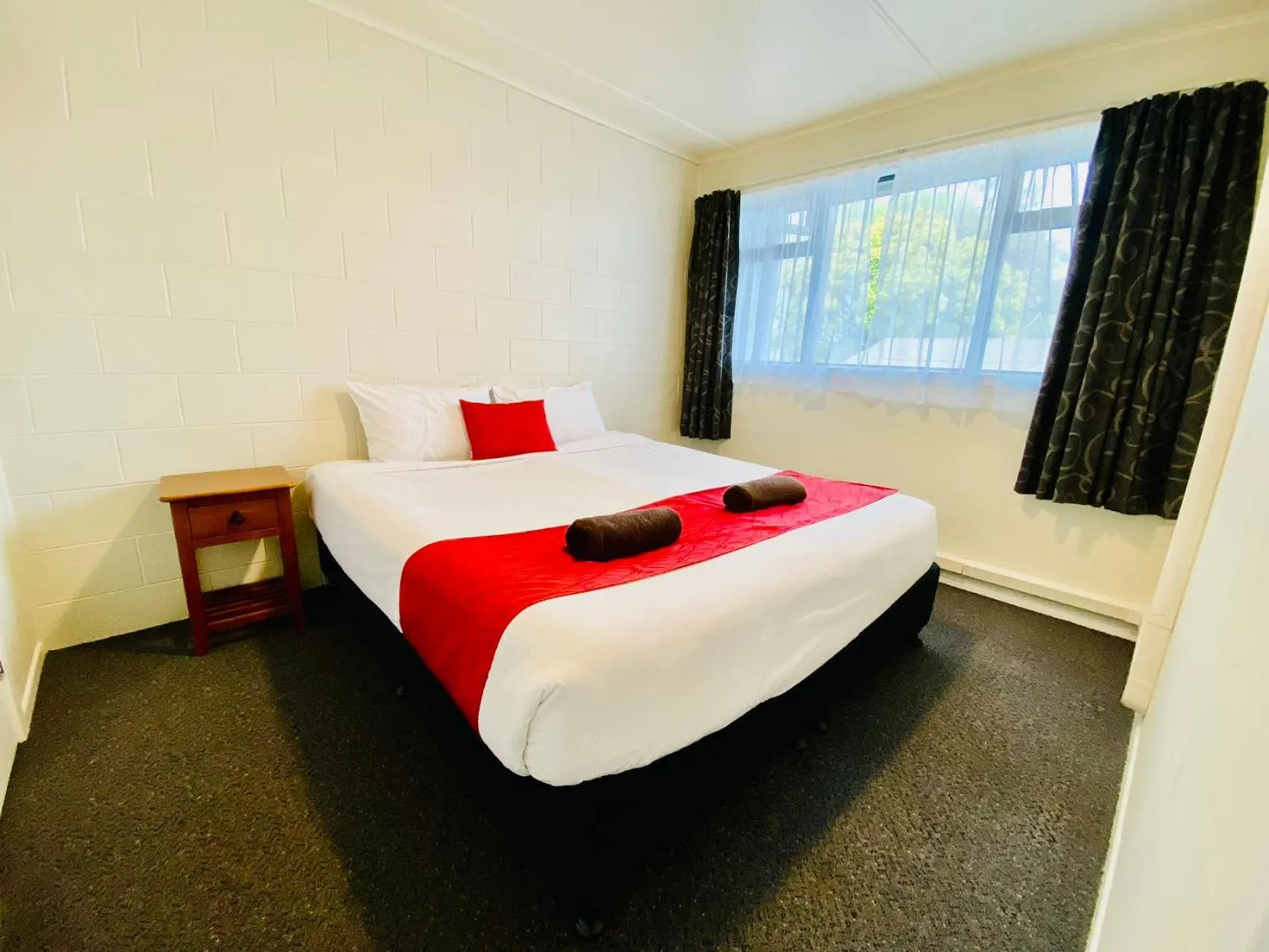 Bedroom, Bed in Stanley Apartments