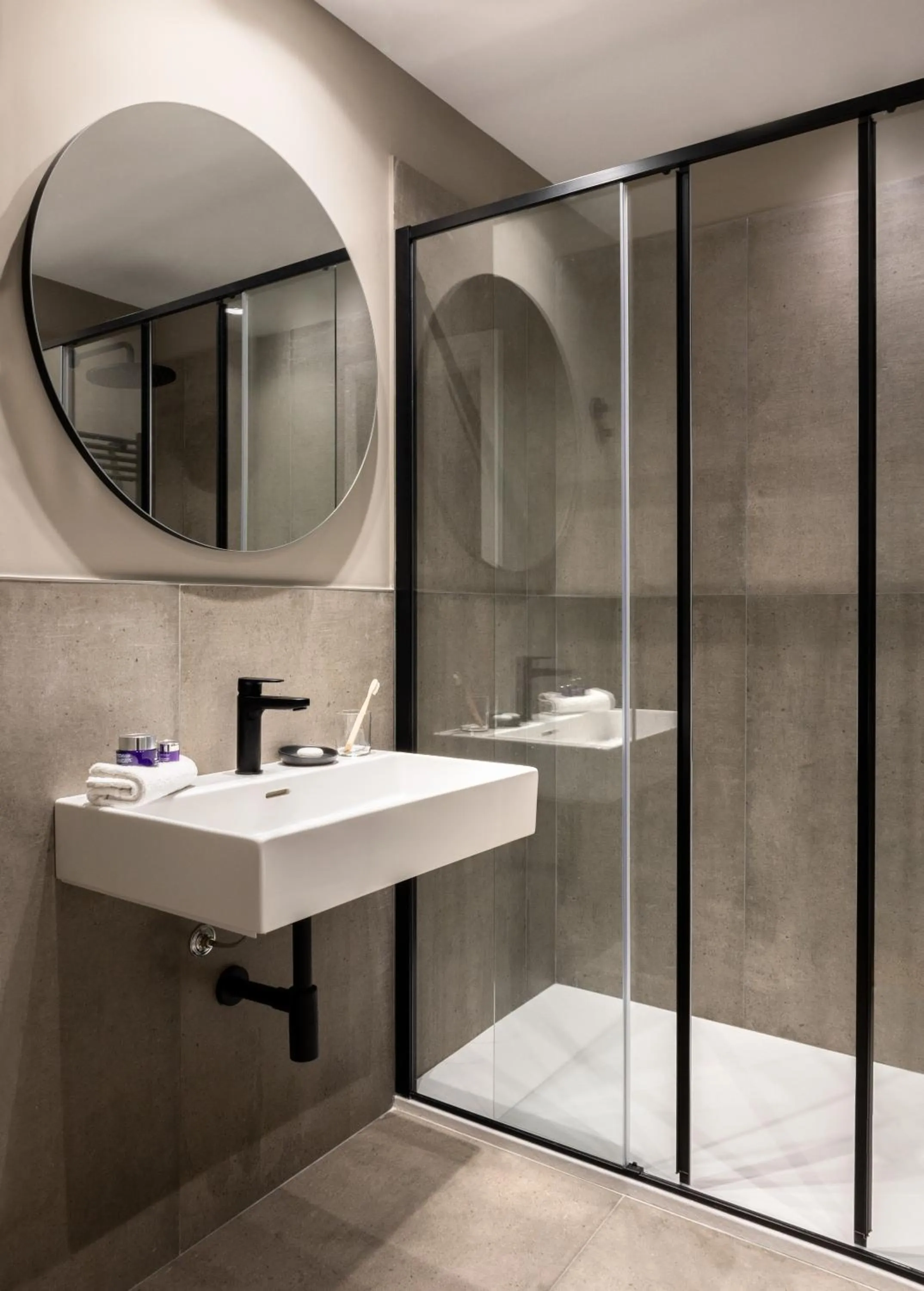 Bathroom in Hotel Principe Di Villafranca