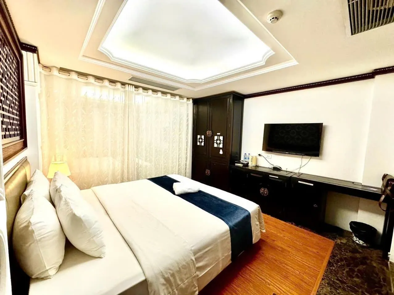 Bed in Church Legend Hotel