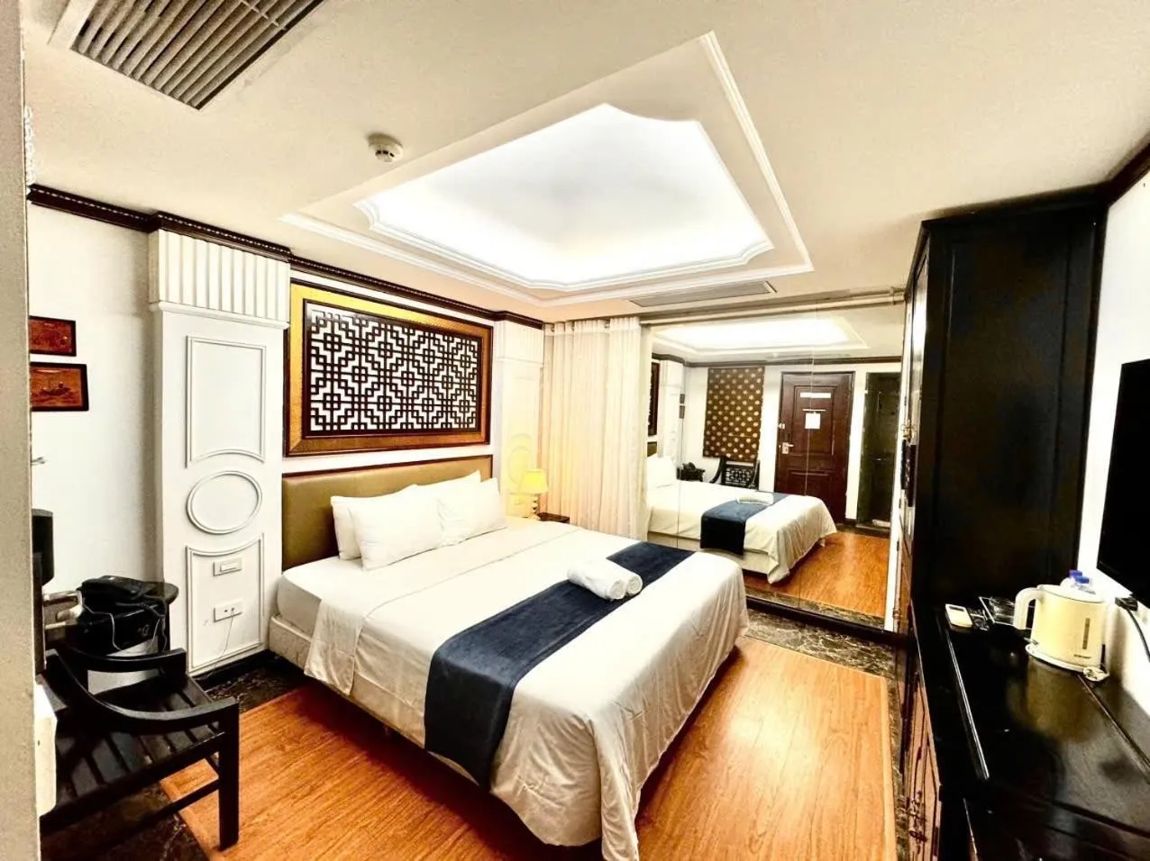 Bed in Church Legend Hotel