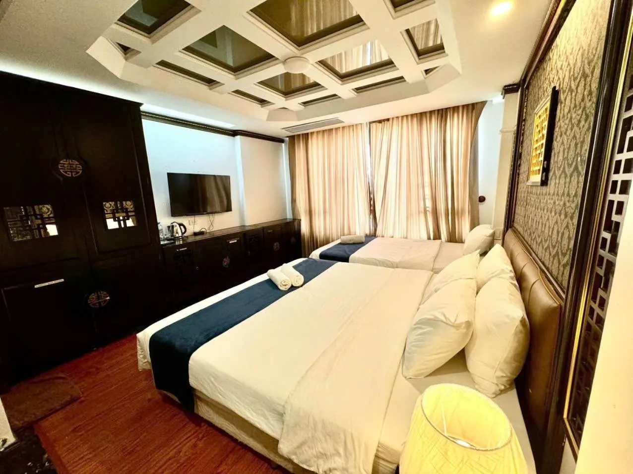 Bed in Church Legend Hotel