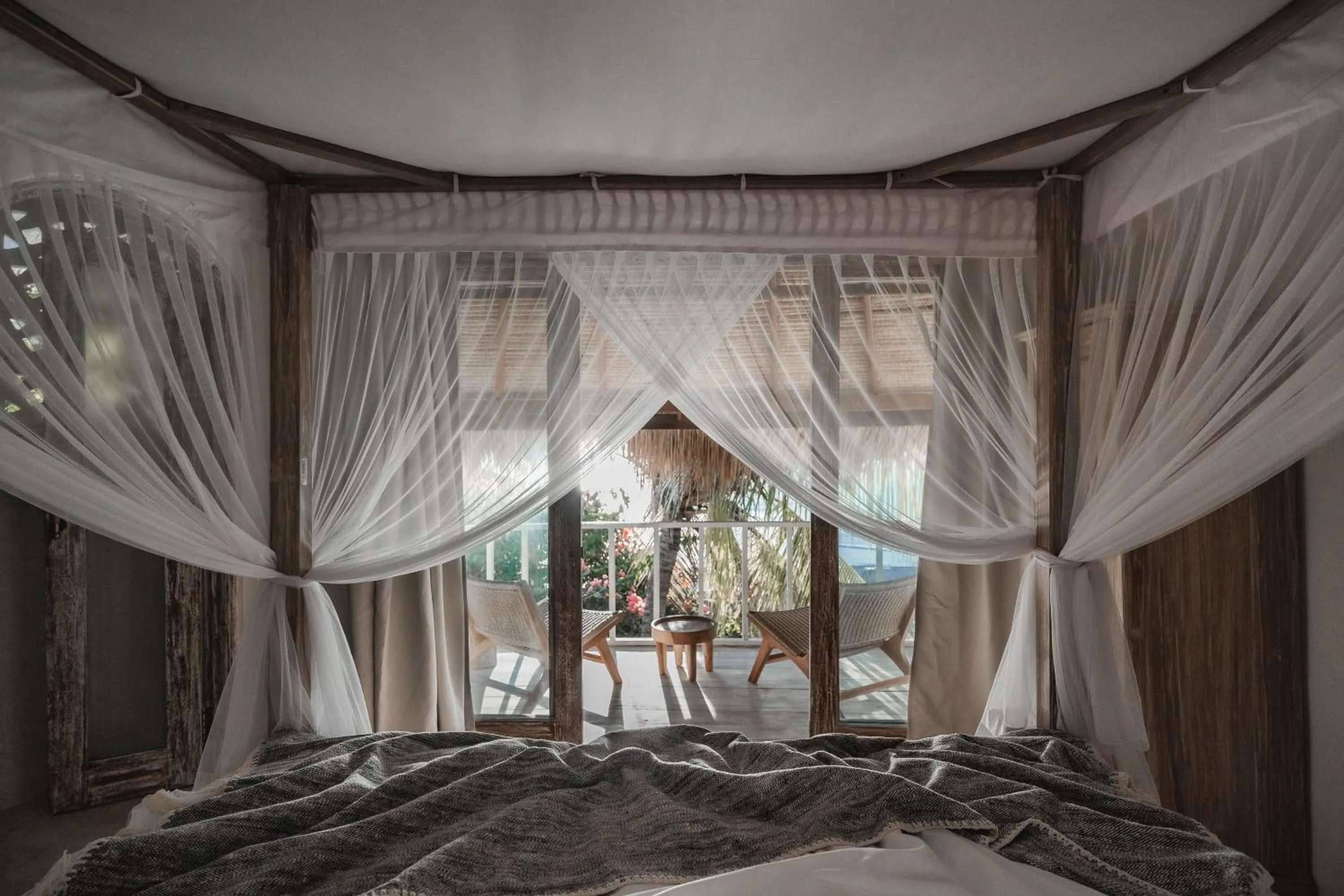 Bedroom in Blue Ocean Bingin