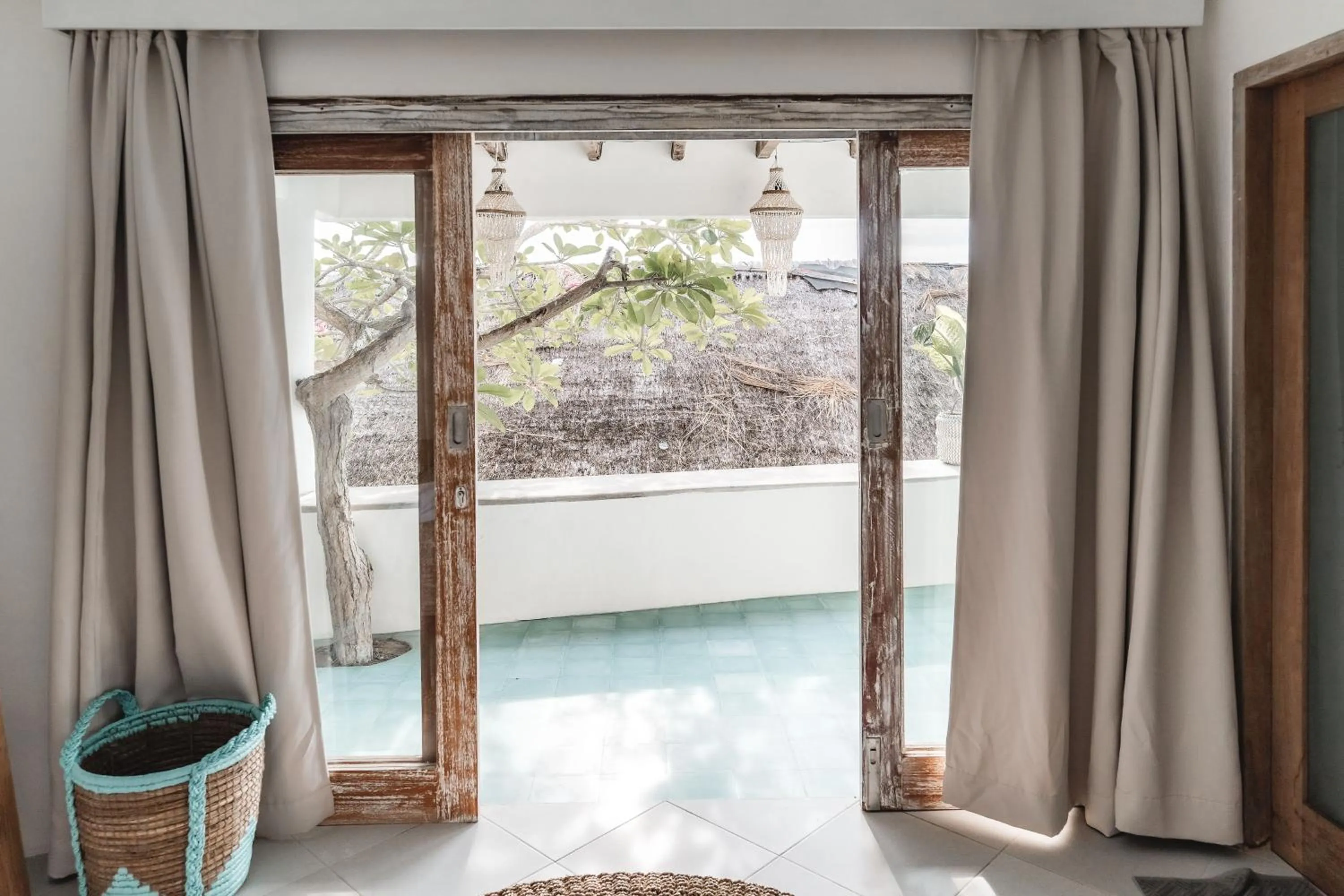 Balcony/Terrace in Blue Ocean Bingin