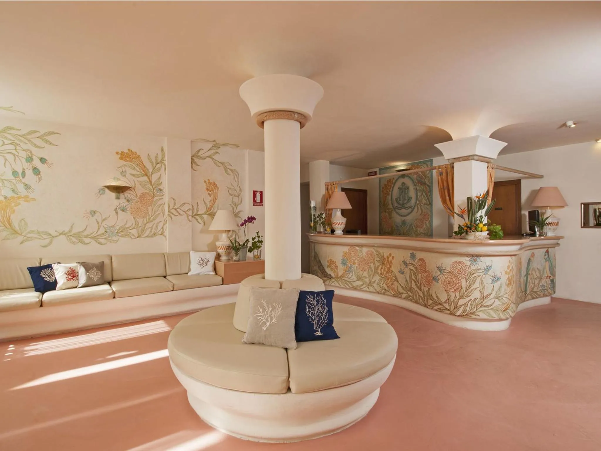 Lobby or reception in Hotel Palau